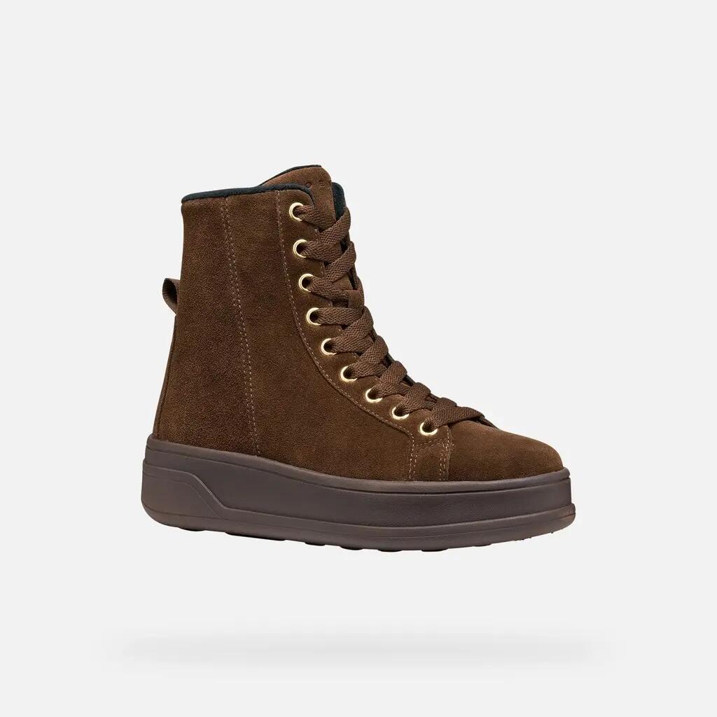 Bottines Femme D SPHERICA ECUB-2 Marron Foncé 3/7