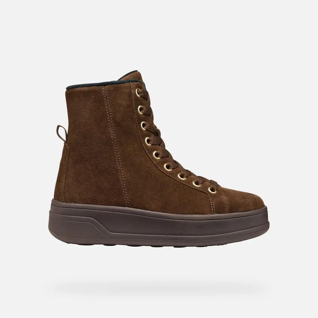 Bottines Femme D SPHERICA ECUB-2 Marron Foncé 2/7