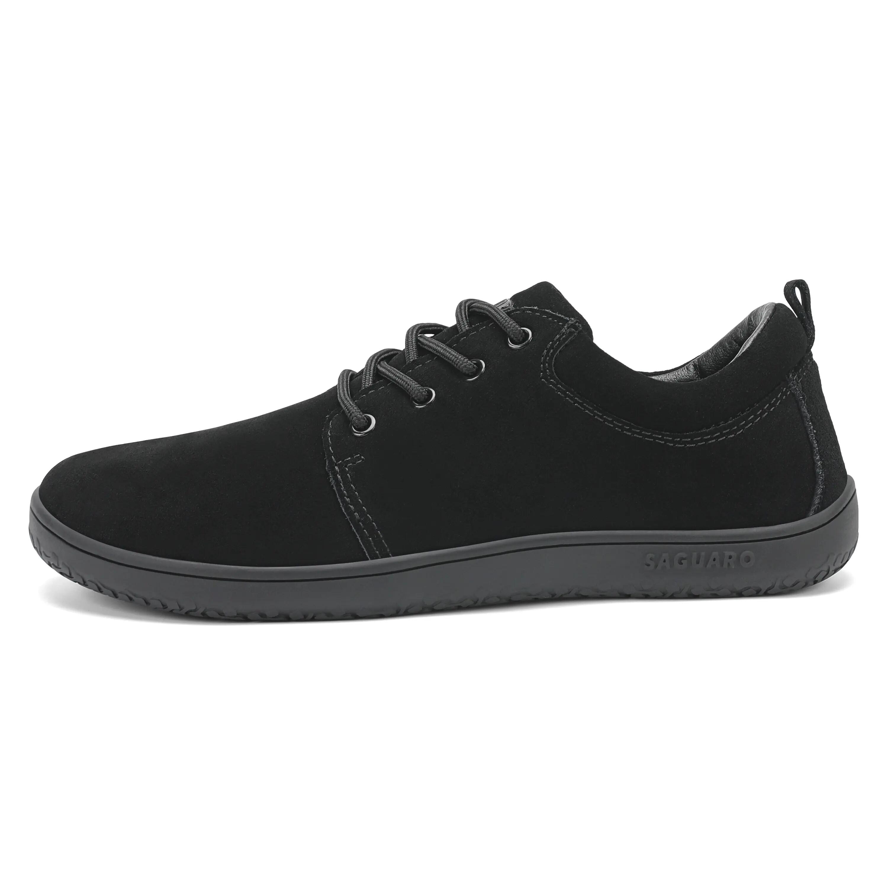 Saguaro Barefoot / Barfußschuh Dream I – Minimalistischer Sportschuh Schwarz 3/8