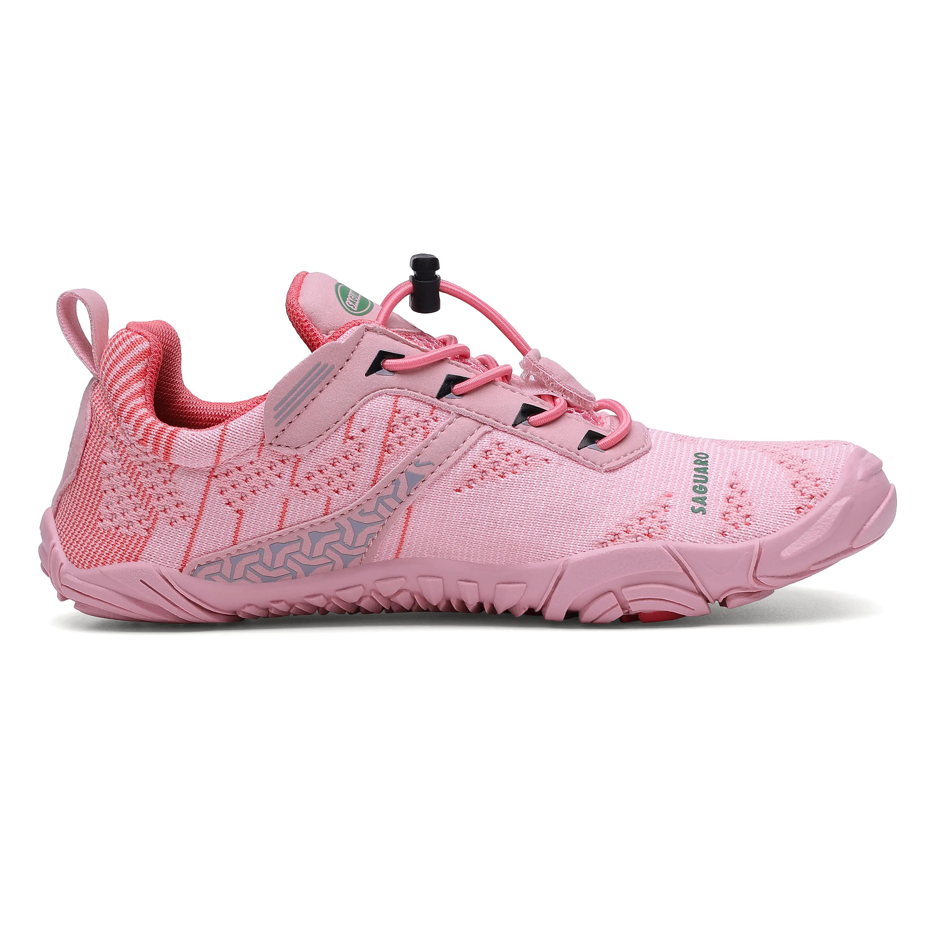 Saguaro Barefoot Free I Kids – Lichtgewicht en flexibel roze 6/8