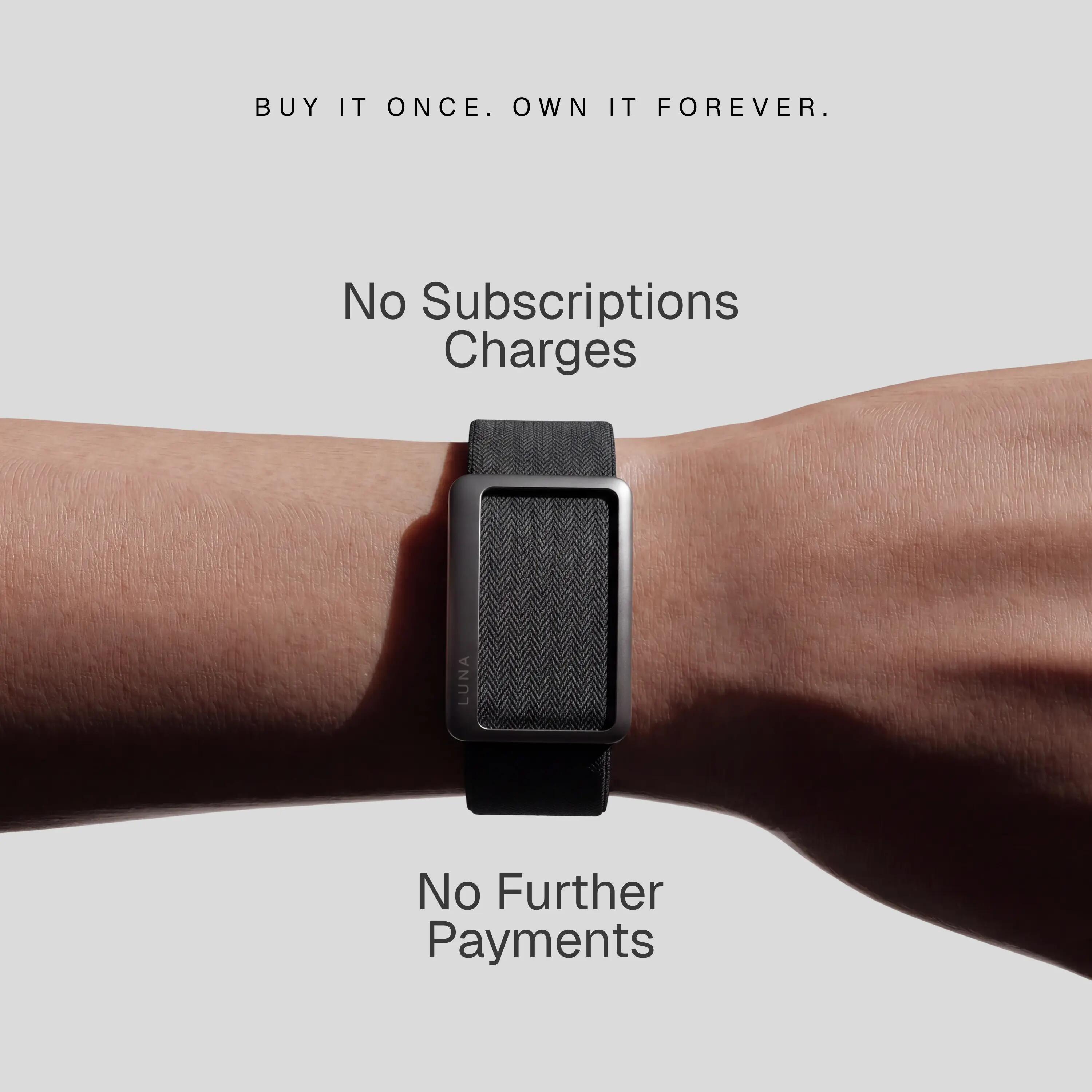 Smartband NOISE LUNA BAND Preto Onix 7/12
