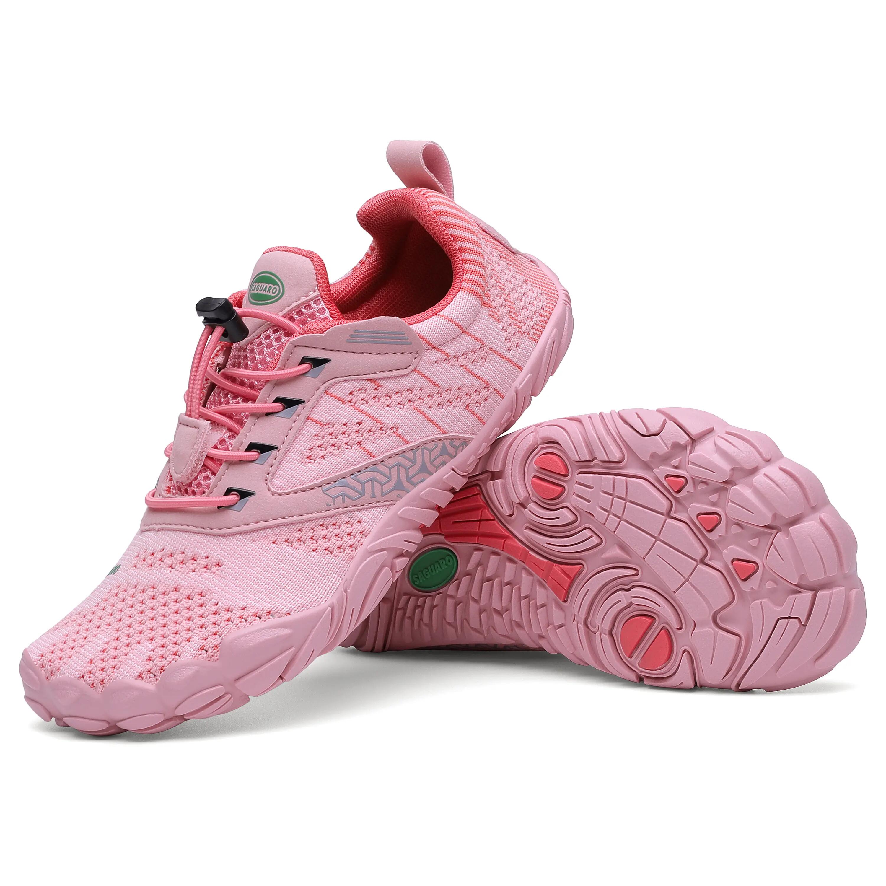 Saguaro Barefoot Free I Kids – Lichtgewicht en flexibel roze 2/8