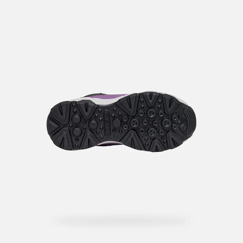 Baskets Fille MAGNETAR GIRL Violet/Noir 7/7