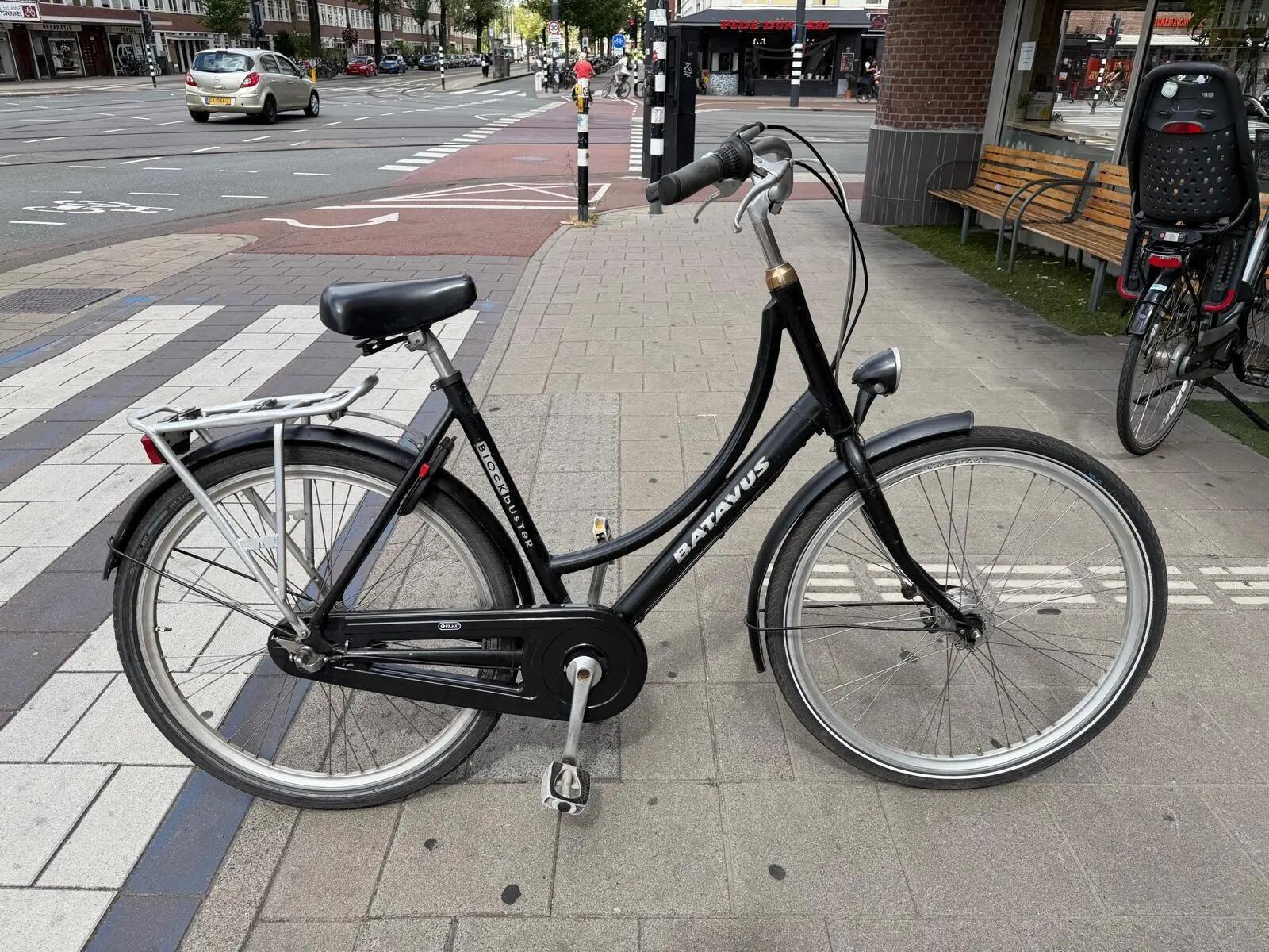 Batavus Blockbuster, Shimano Nexus shifter, zwart 4/5