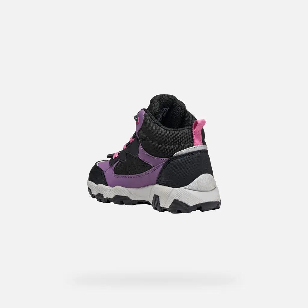 Baskets Fille MAGNETAR GIRL Violet/Noir 4/7
