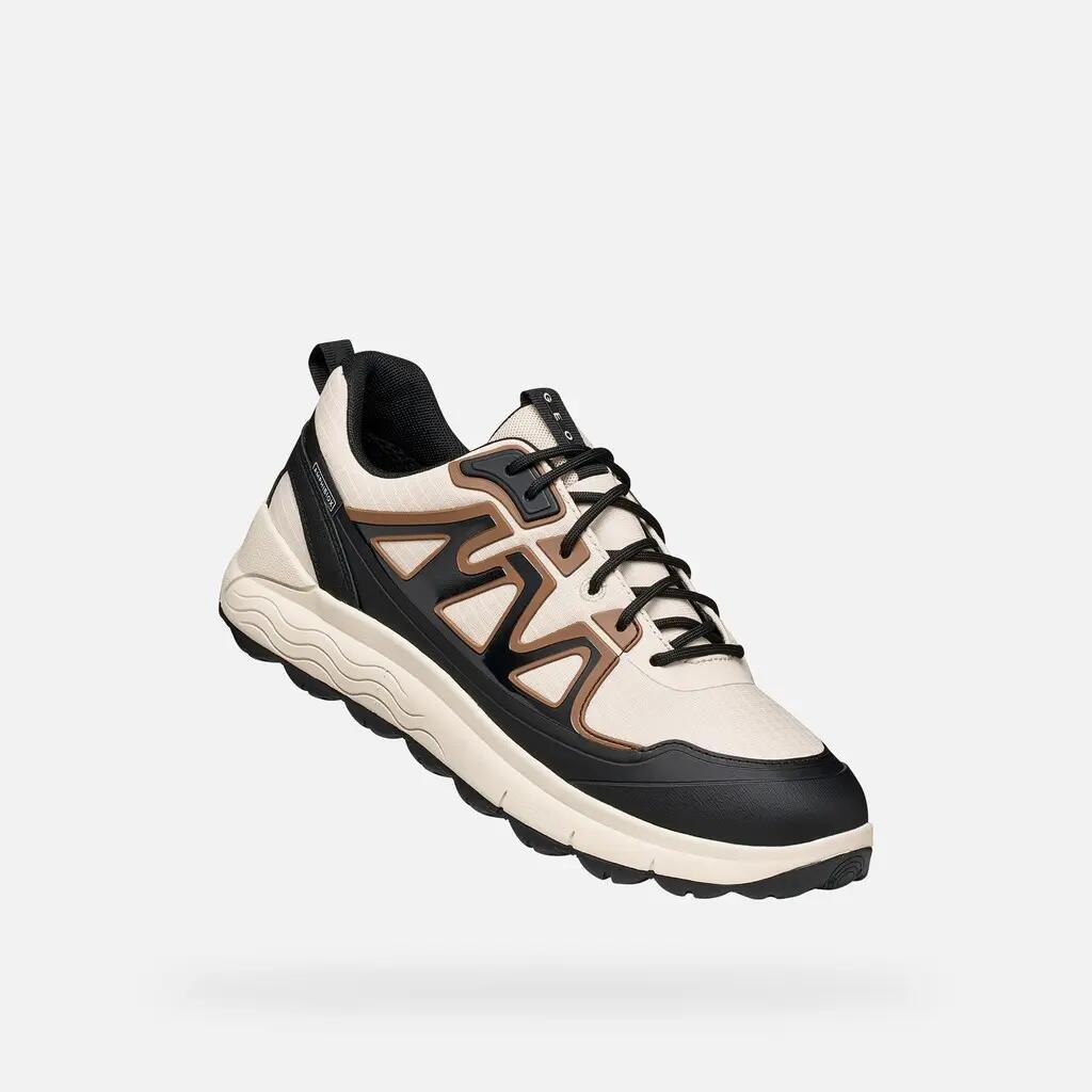 Baskets Homme U SPHERICA 4X4 B ABX Blanc Cassé/Noir 7/7