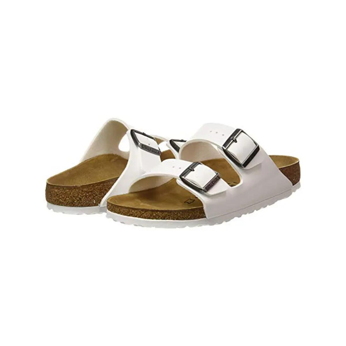 Dames sandalen Birkenstock Arizona BS Leer Birko-Flor Wit 4/6