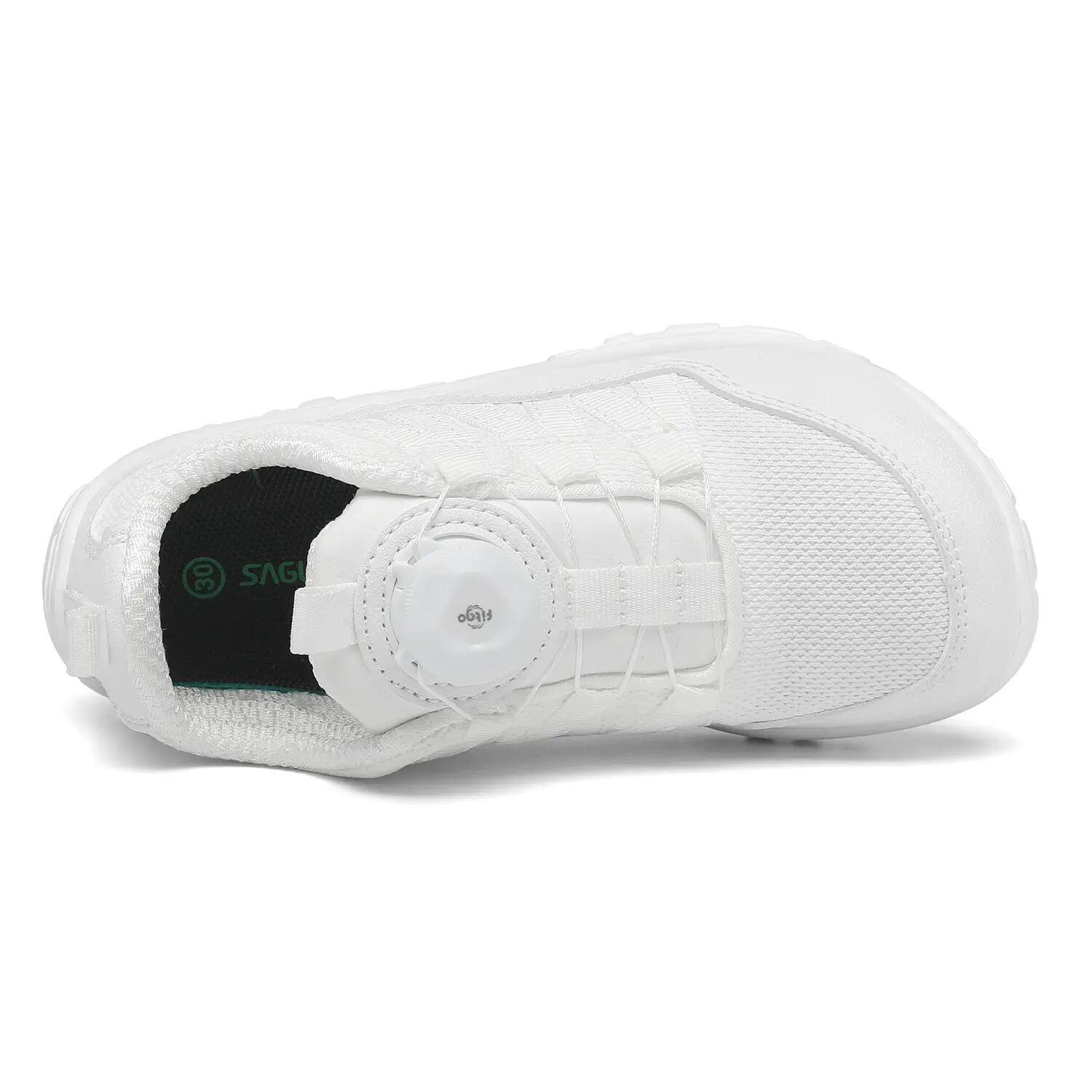 Saguaro Barefoot Forestep I Kids – Scarpe urbane minimaliste bianco 5/7