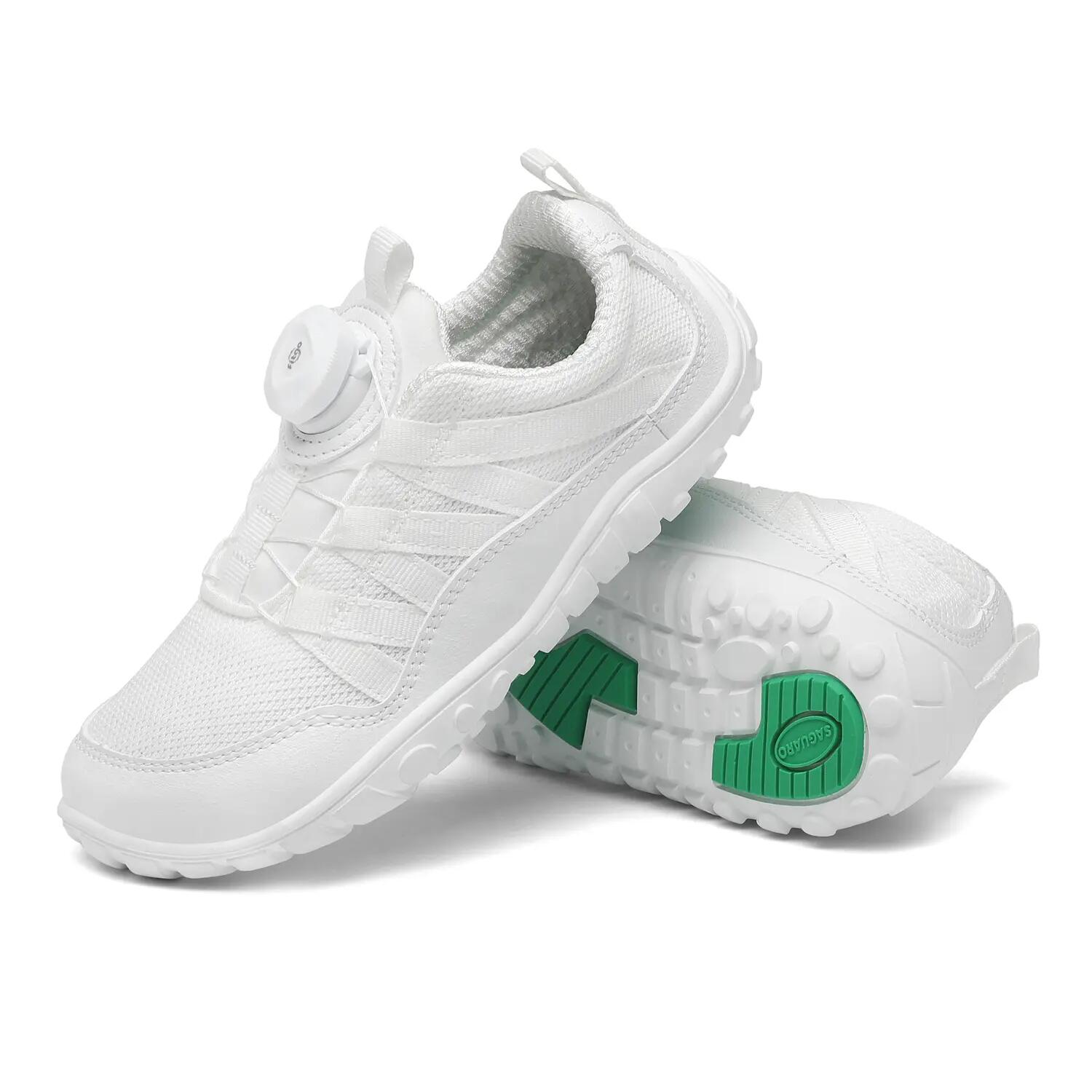 Saguaro Barefoot Forestep I Kids – Scarpe urbane minimaliste bianco 2/7