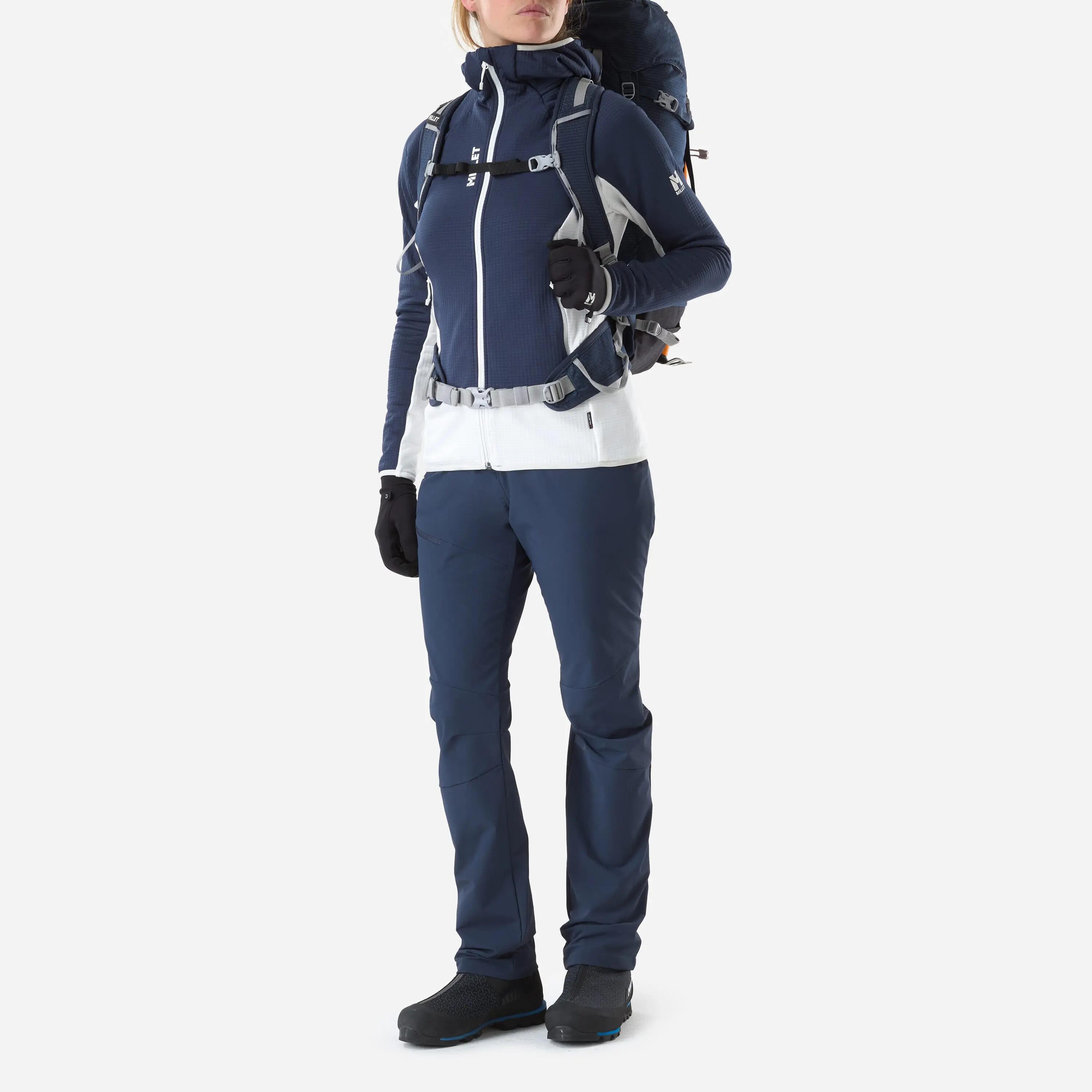 Damen Bergsteigen Fleecejacke  KAMET GRID 2/4