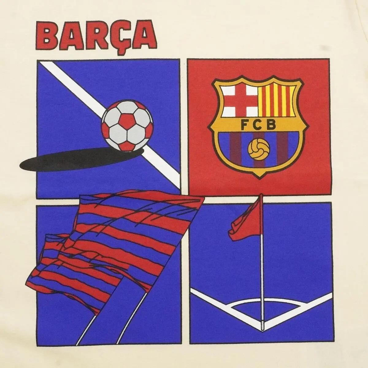 FC Barcelona piżama junior wielokolorowa 5/5