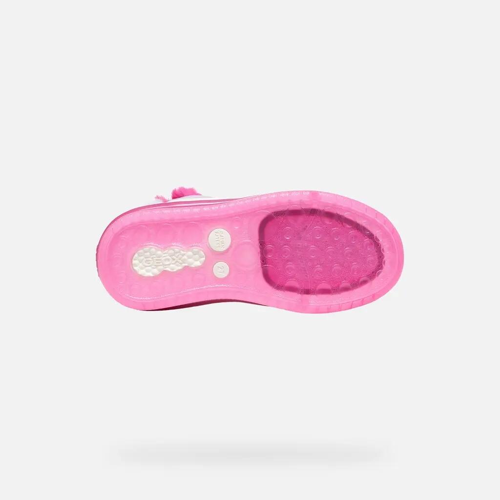 Baskets Fille J SKETLITE GIRL Blanc/Multicolore 7/7