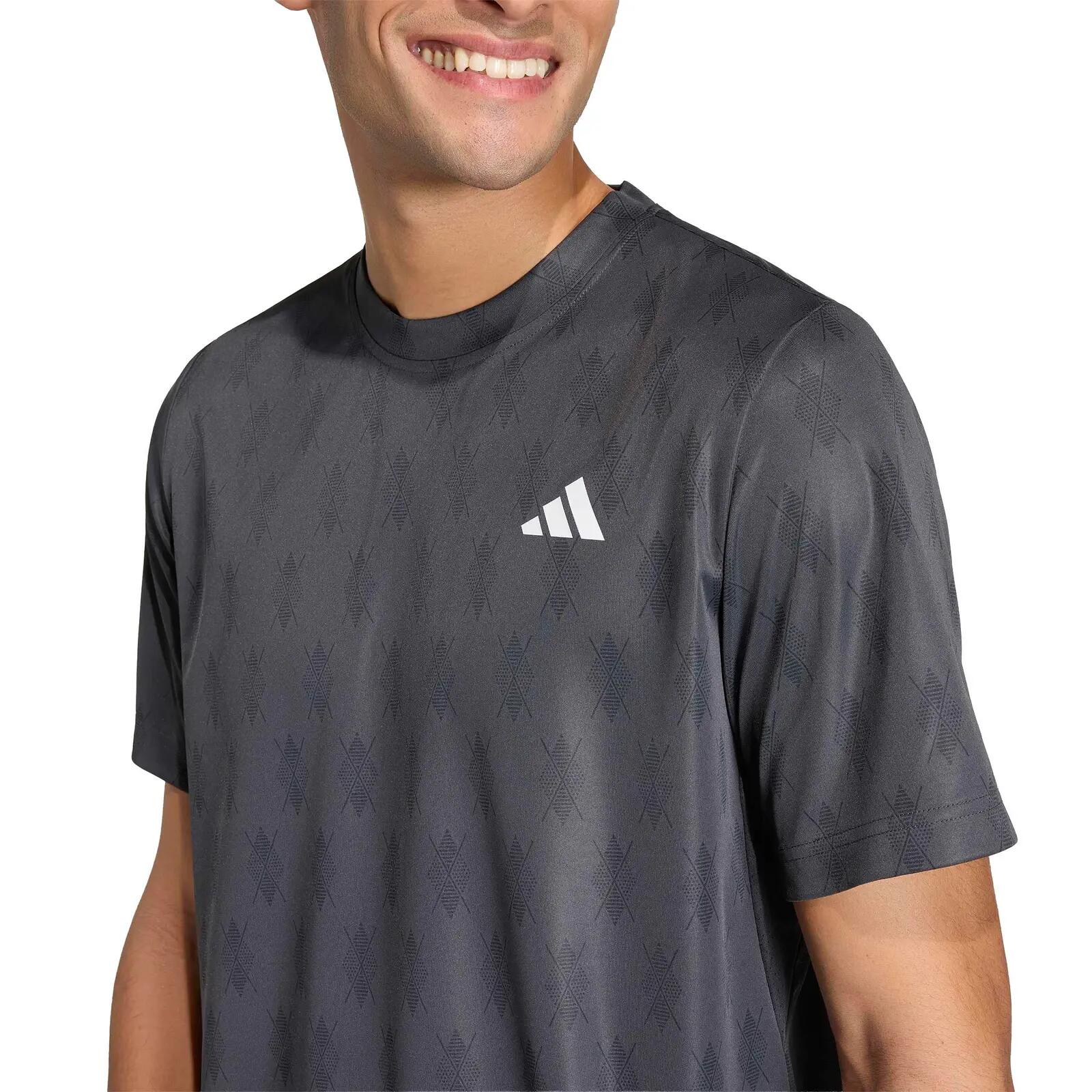 T-SHIRT GRAPHIQUE DE TENNIS CLIMACOOL CLUB 6/7