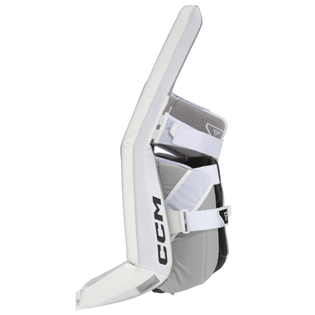 CCM Gptackspro Senior CCM Tacks PRO Torwart-Schienen Weiß/Weiß/Weiß/Weiß 35+1 5/5