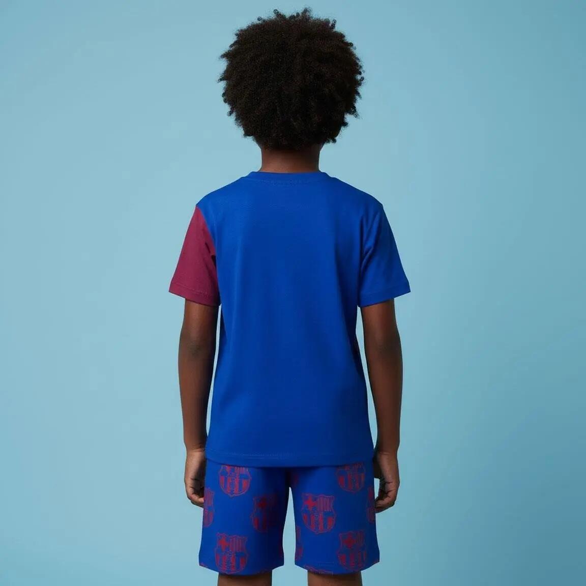 FC Barcelona piżama junior wielokolorowa 4/5
