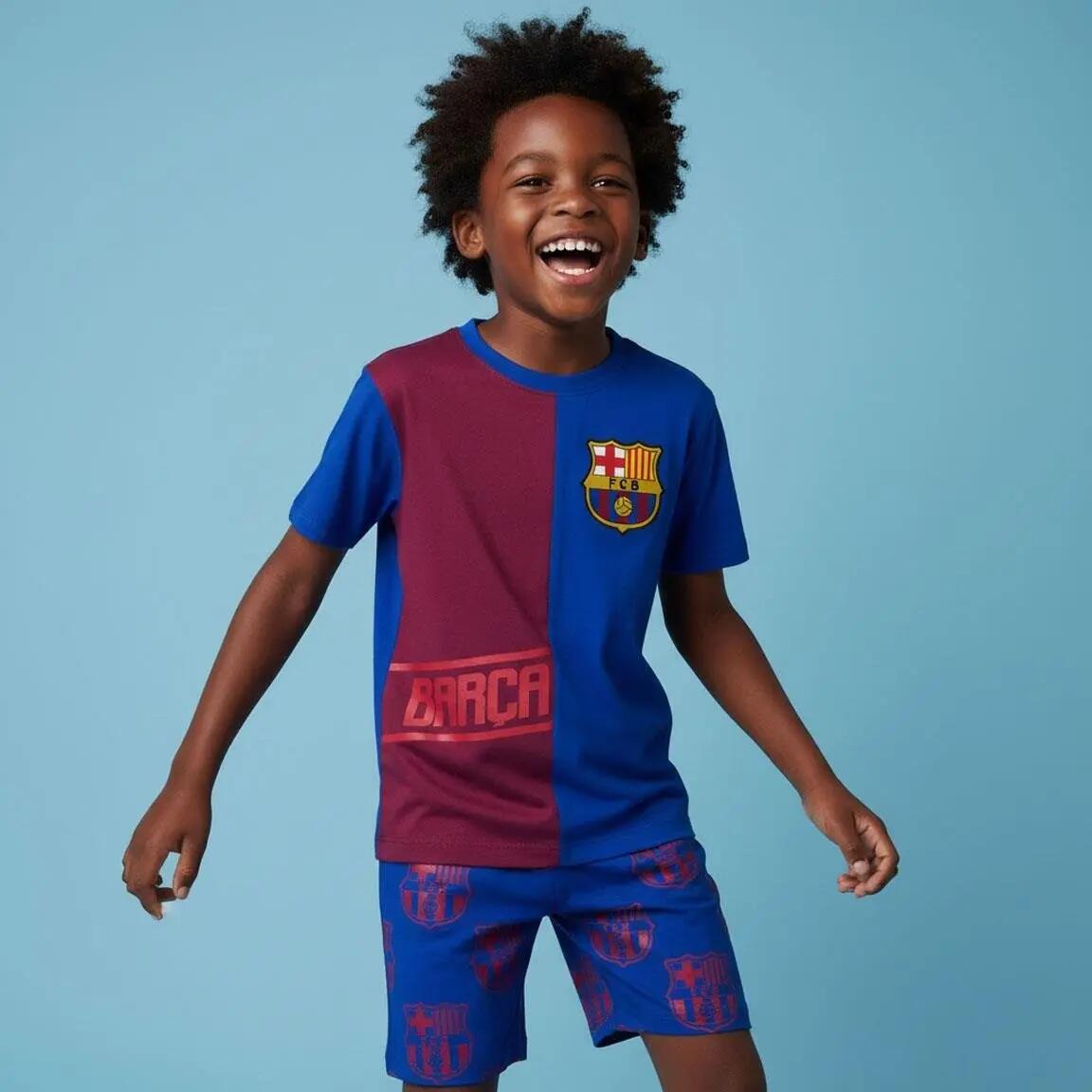 FC Barcelona piżama junior wielokolorowa 3/5