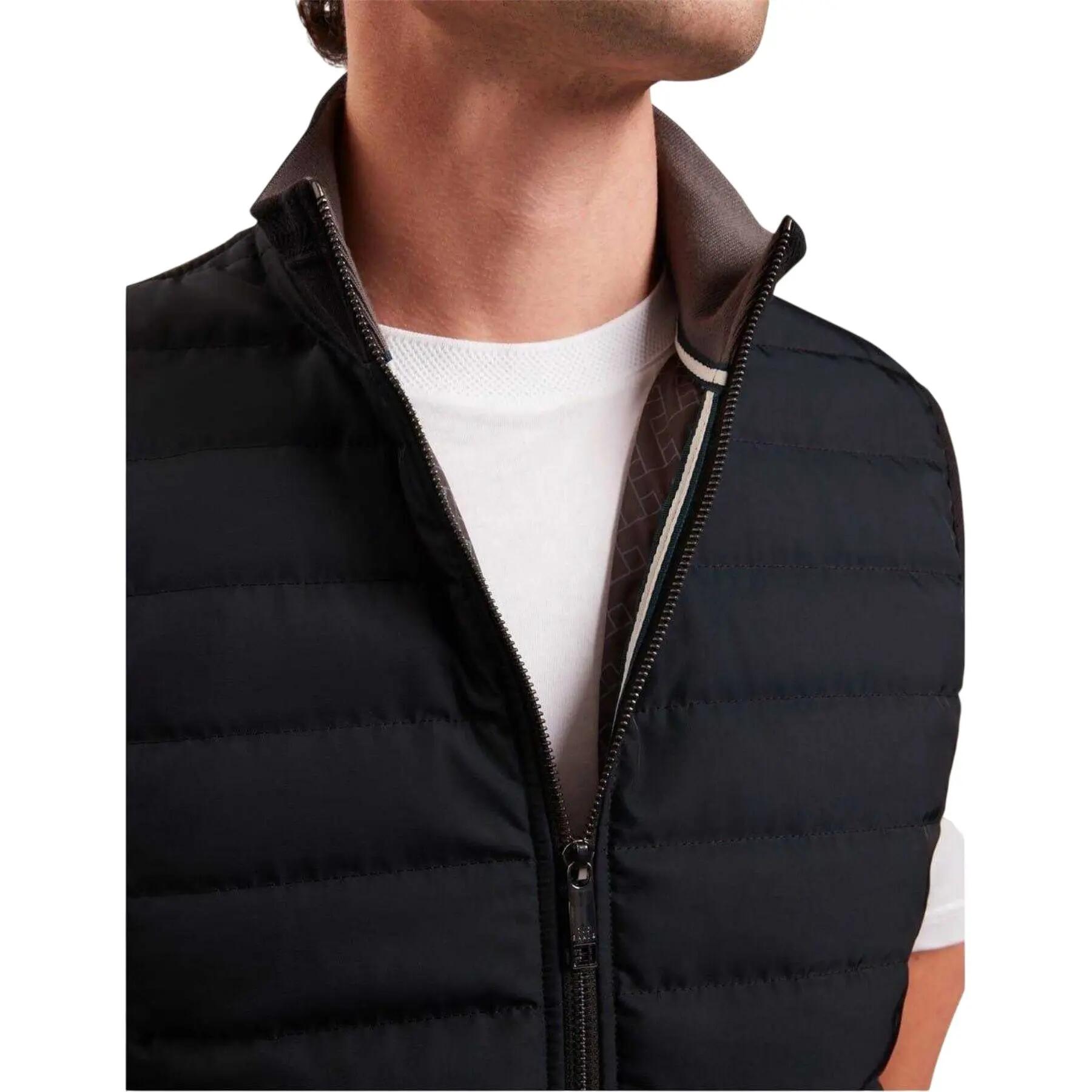 Gilet Trapuntato Uomo Ted Baker Blu Navy 4/5