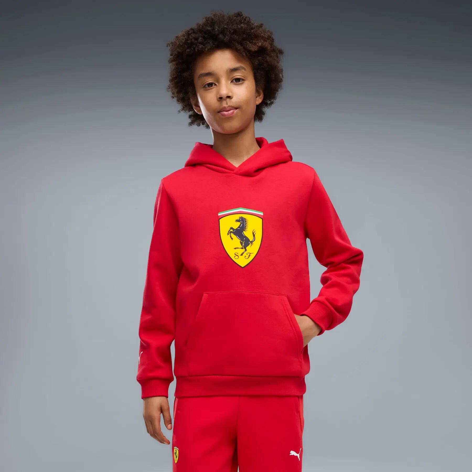 Sweat-shirt de sport à capuche Puma pour enfants 3/5
