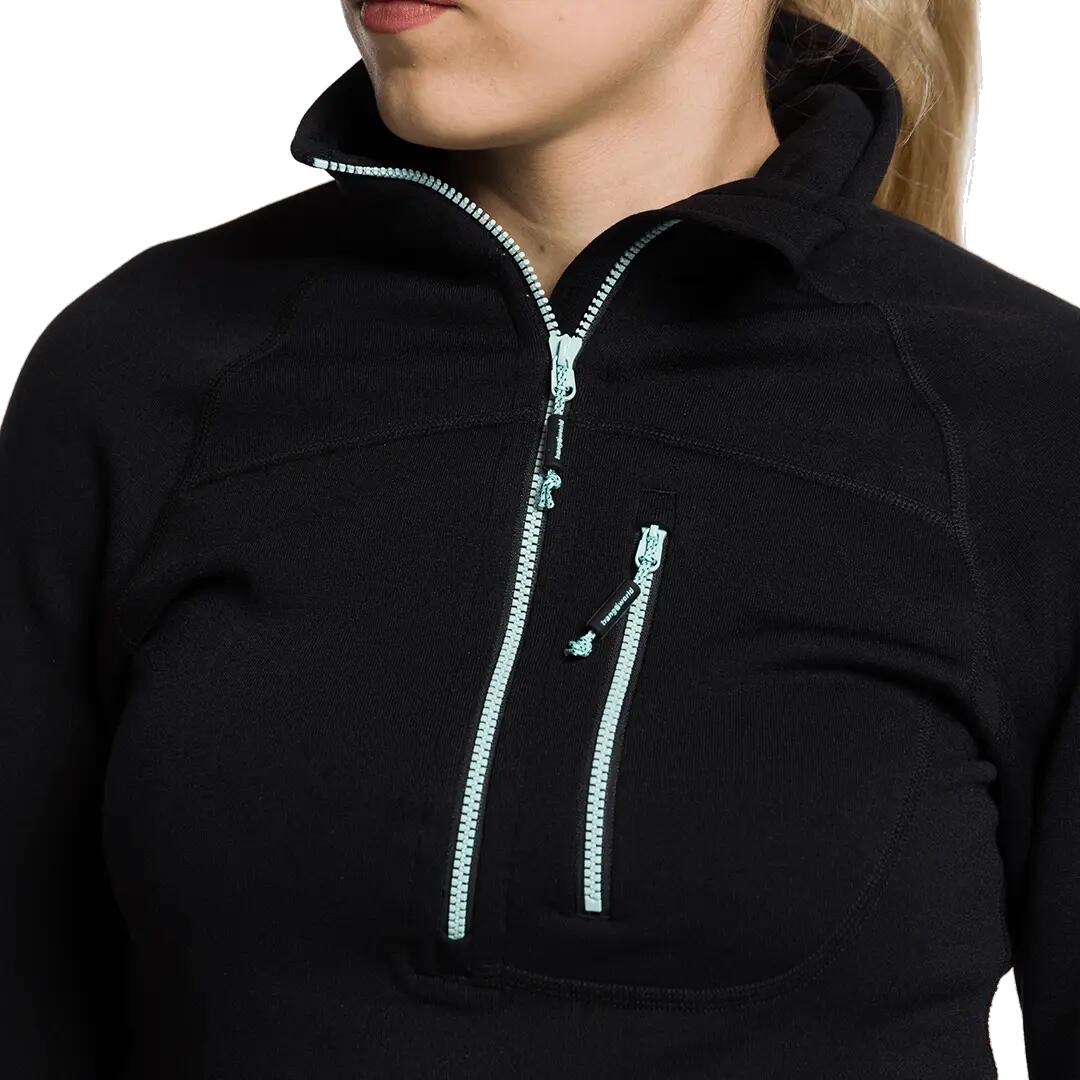 Jersey para Mujer Trangoworld Trx2 stretch wm evo Negro 3/4