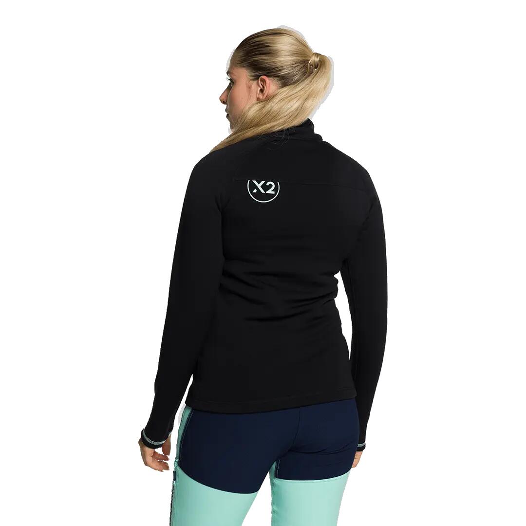Jersey para Mujer Trangoworld Trx2 stretch wm evo Negro 2/4