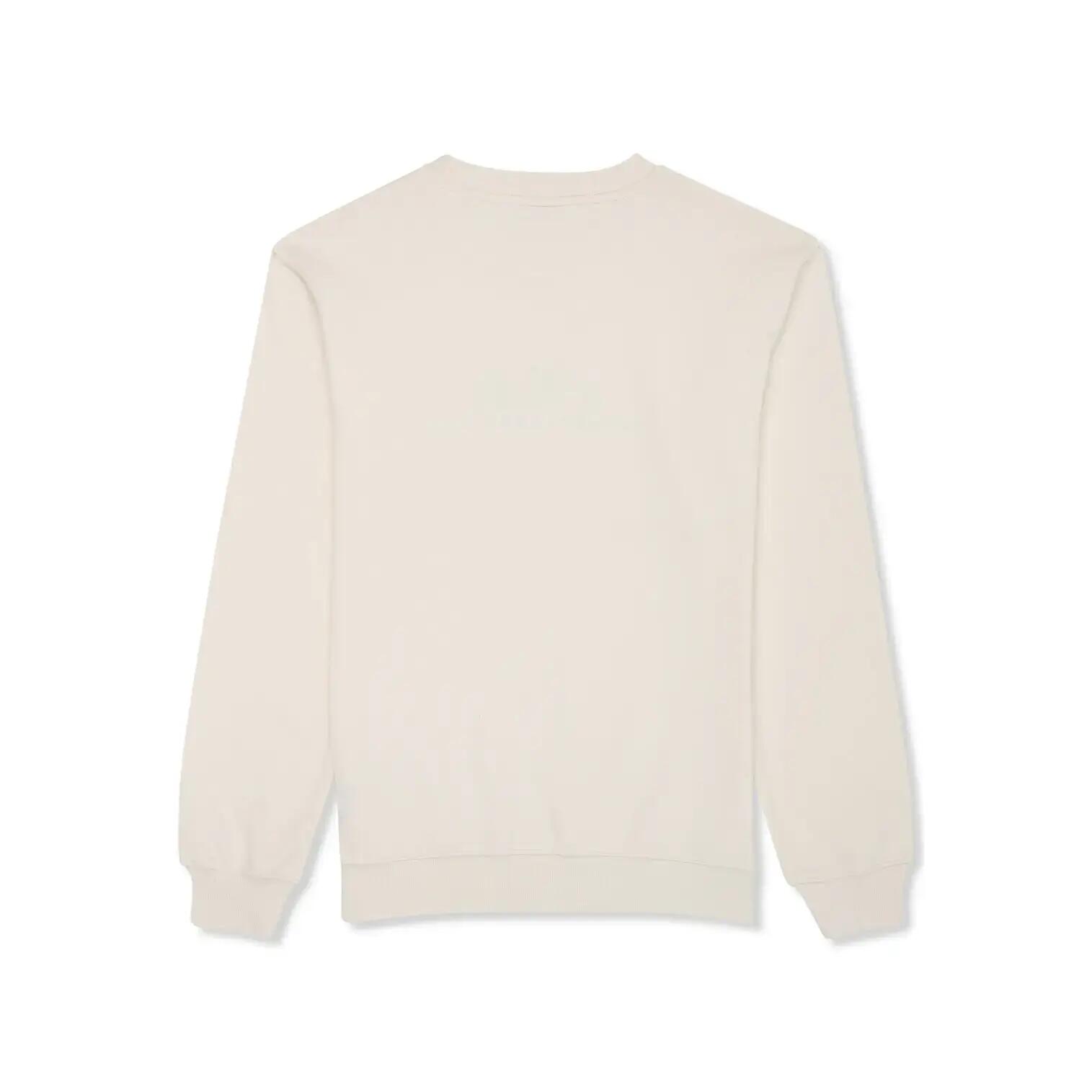 Felpa girocollo uomo ( french terry) fila bianco 2/6