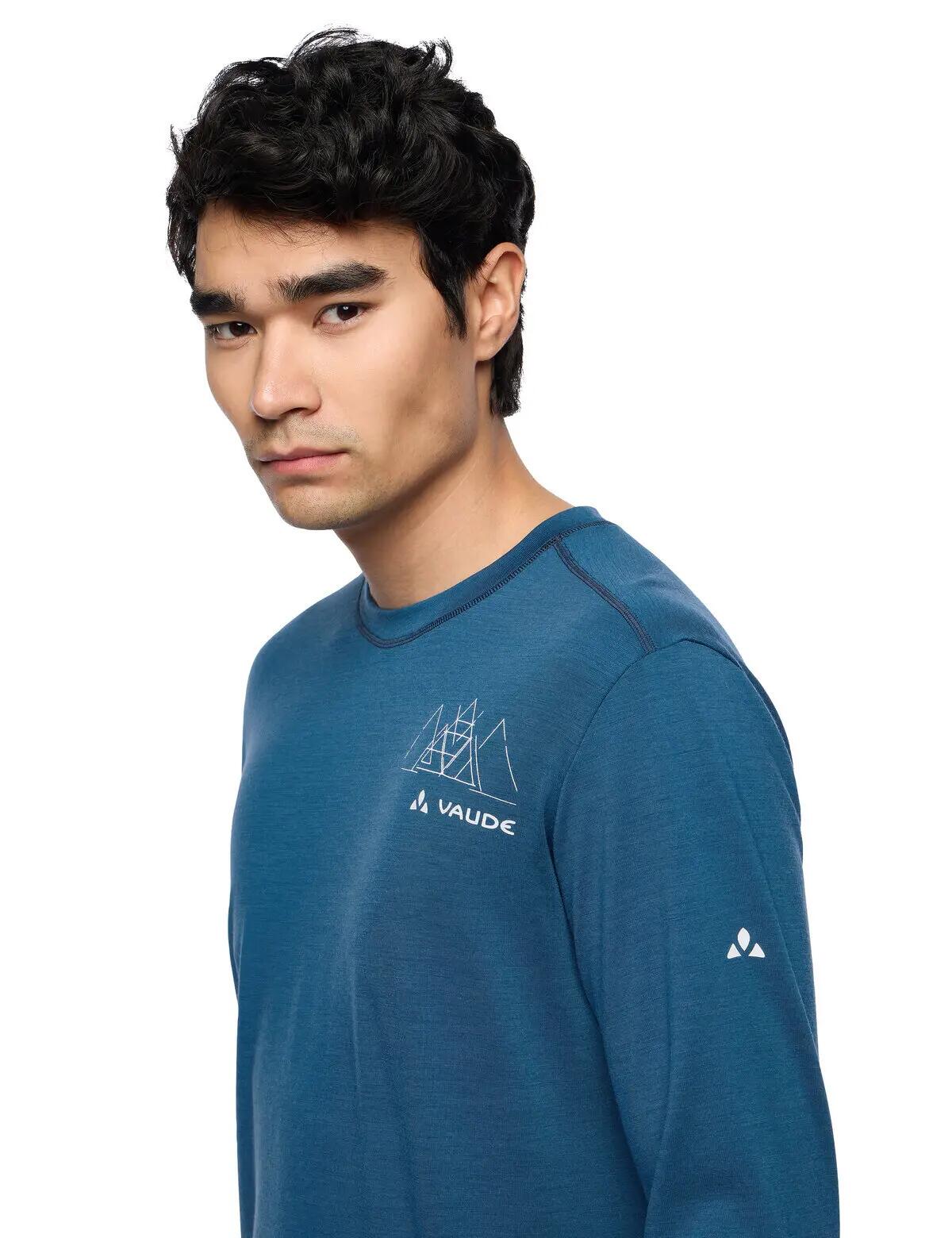 Funktionsshirt M Monviso Wool LS T-Shirt 5/7