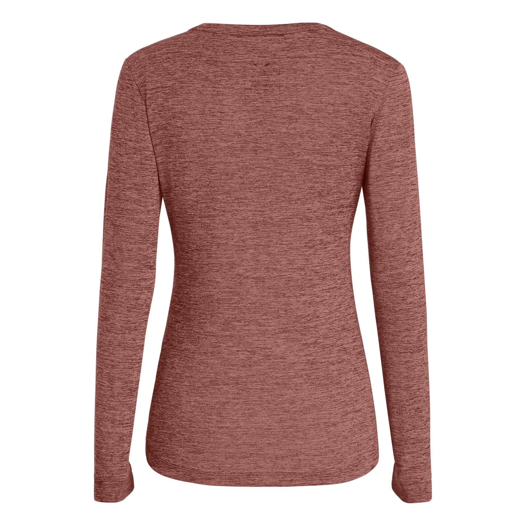 Camiseta esportiva de trekking de manga comprida Salewa para mulheres 2/3