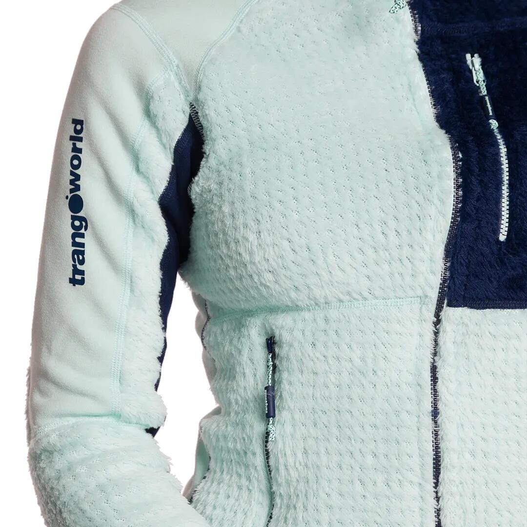 Forro polar para Mujer Trangoworld Trx2 loft wm evo Verde/Azul 7/7