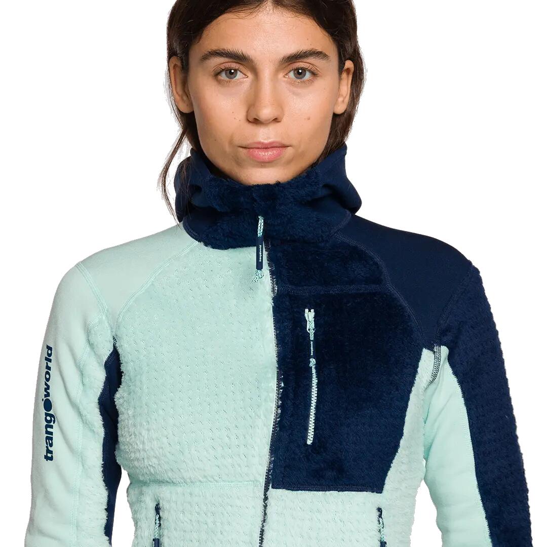 Forro polar para Mujer Trangoworld Trx2 loft wm evo Verde/Azul 4/7
