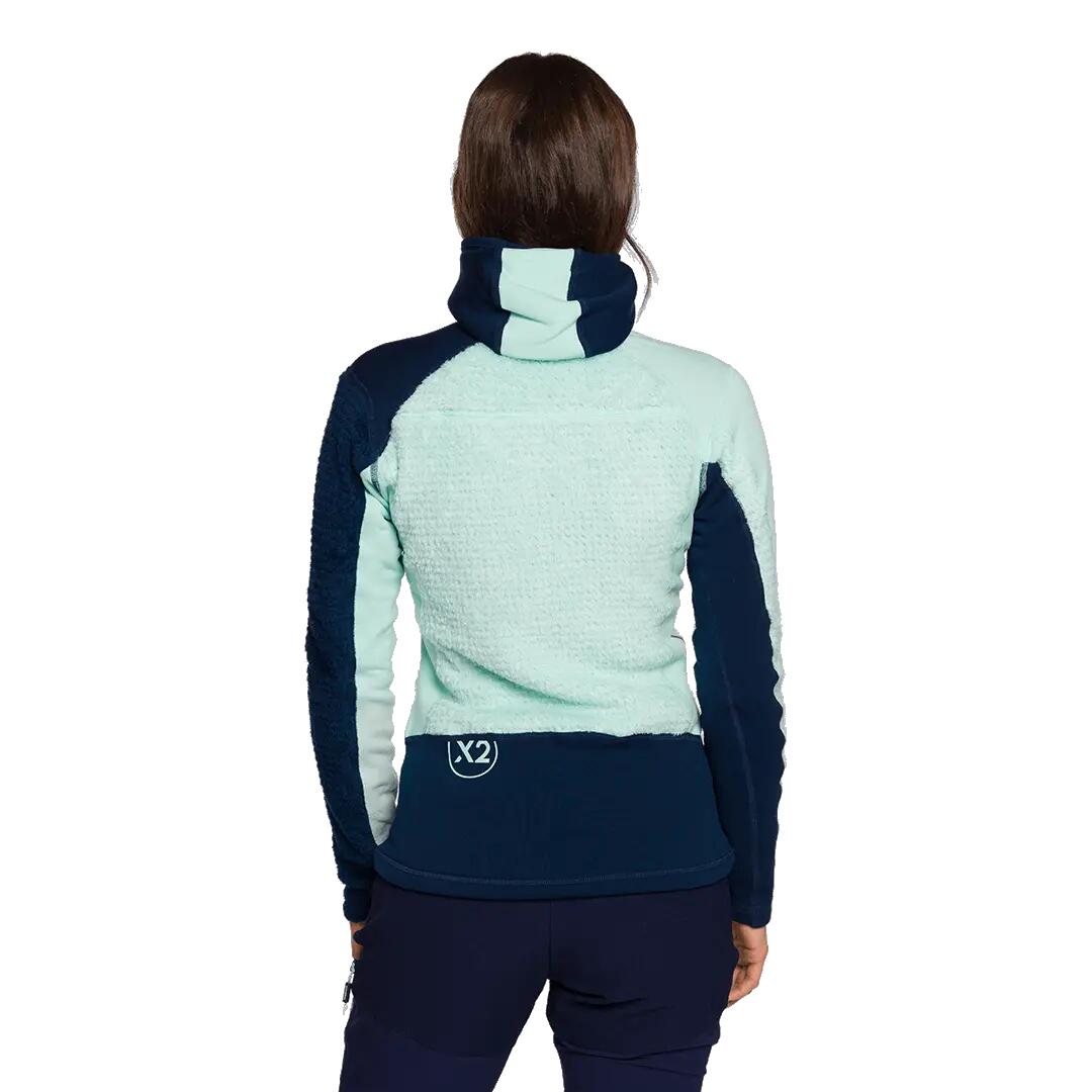 Forro polar para Mujer Trangoworld Trx2 loft wm evo Verde/Azul 3/7