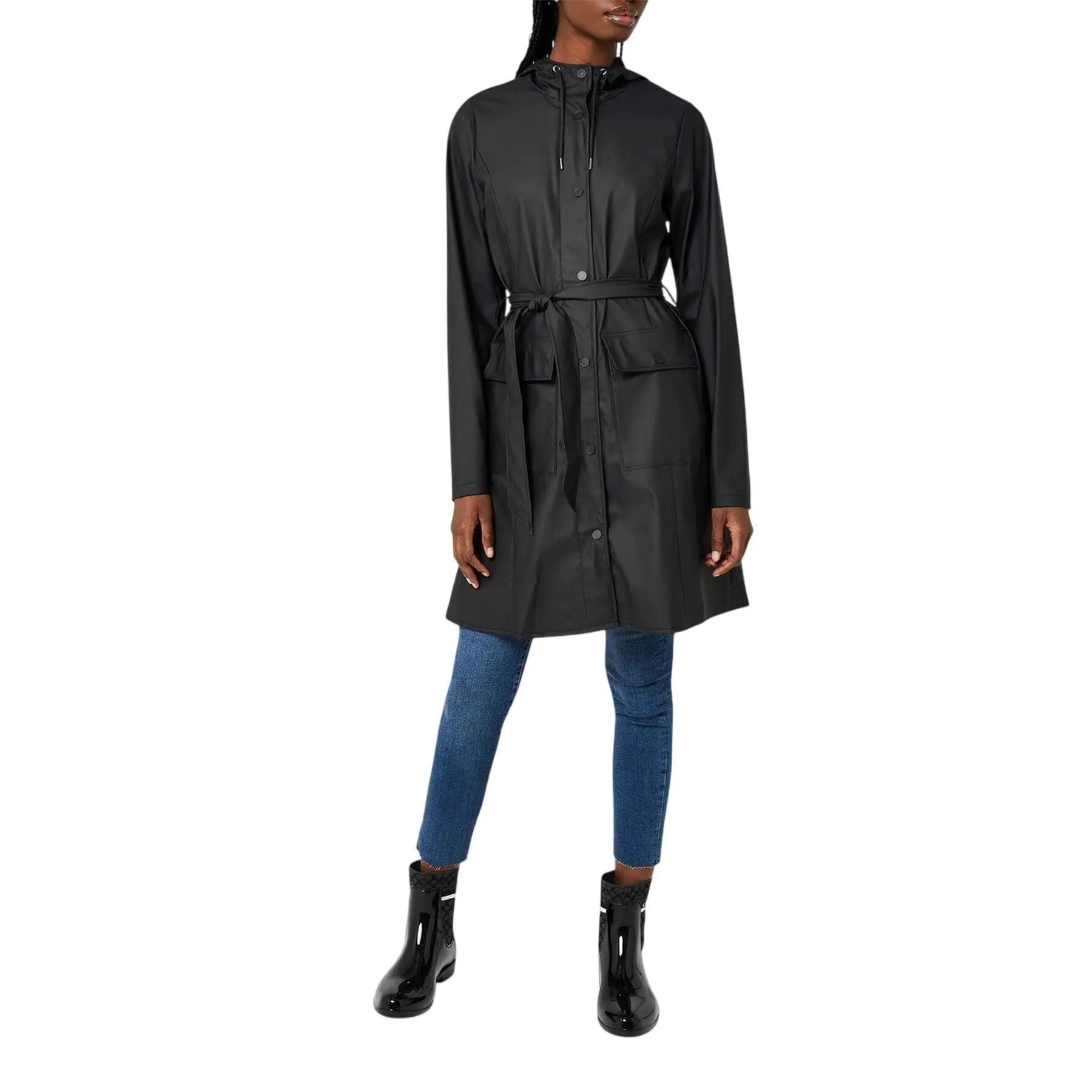 Impermeabile Donna Rains Nero 4/4