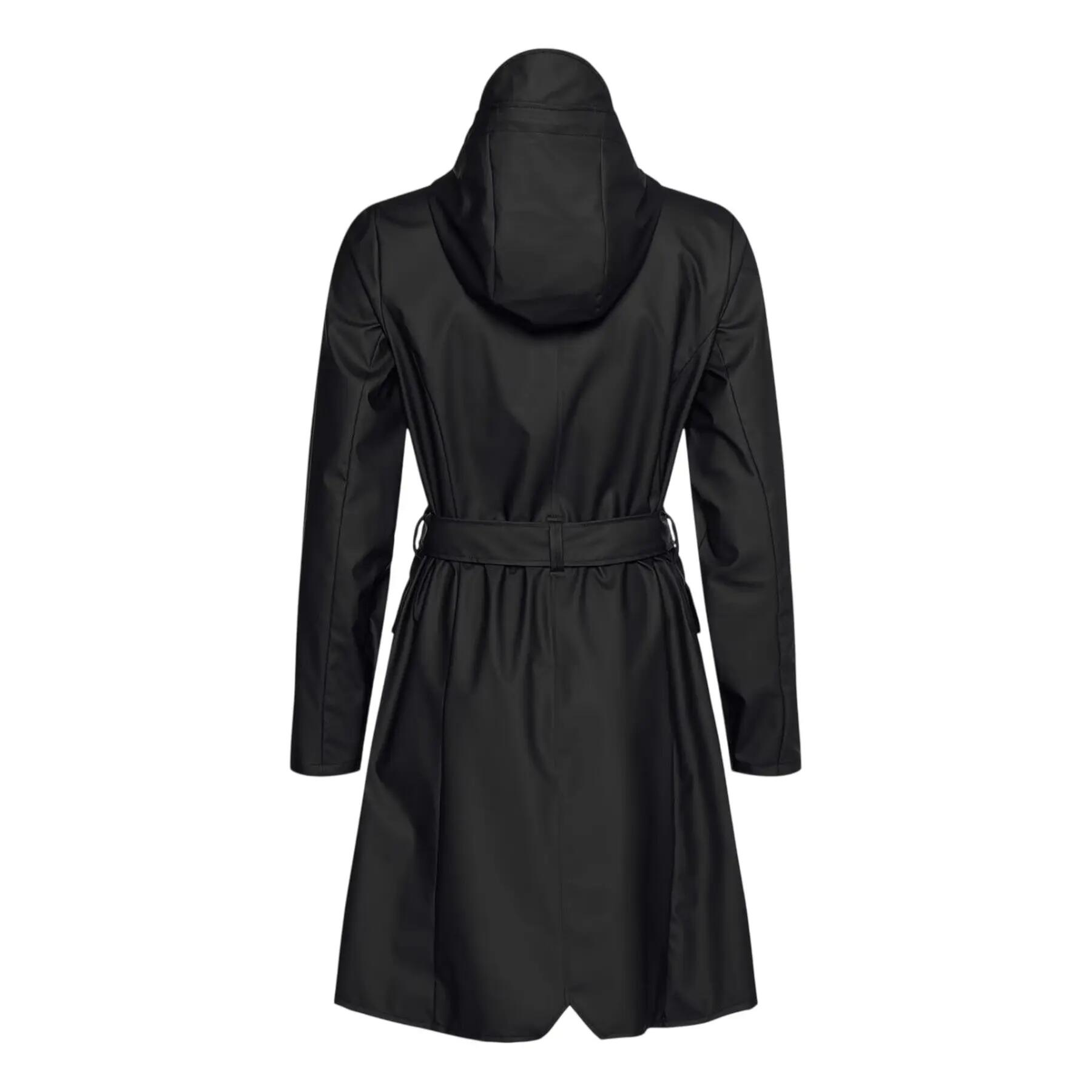 Impermeabile Donna Rains Nero 2/4