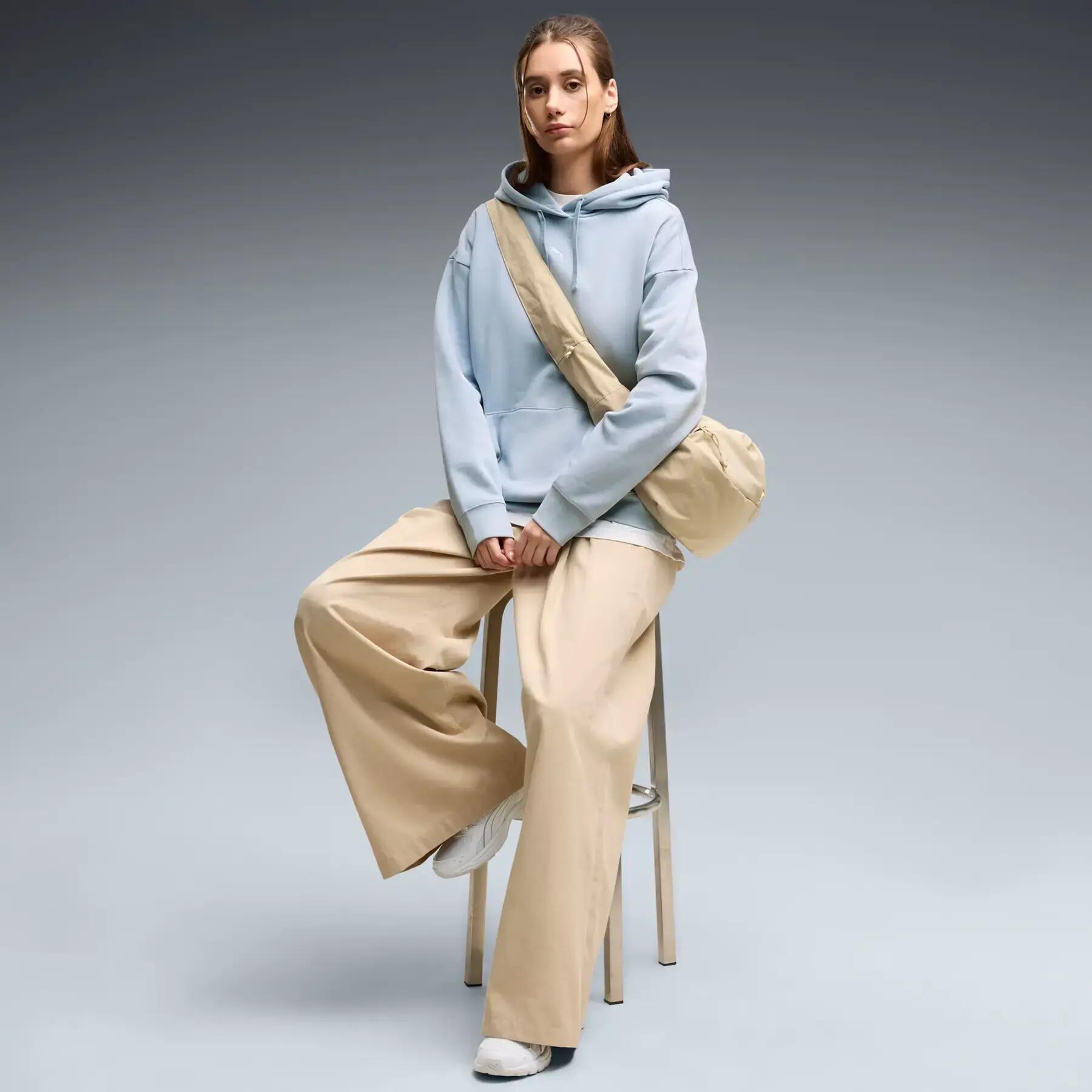 Sweatshirt à capuche en molleton décontracté femme Puma Essentials 5/5