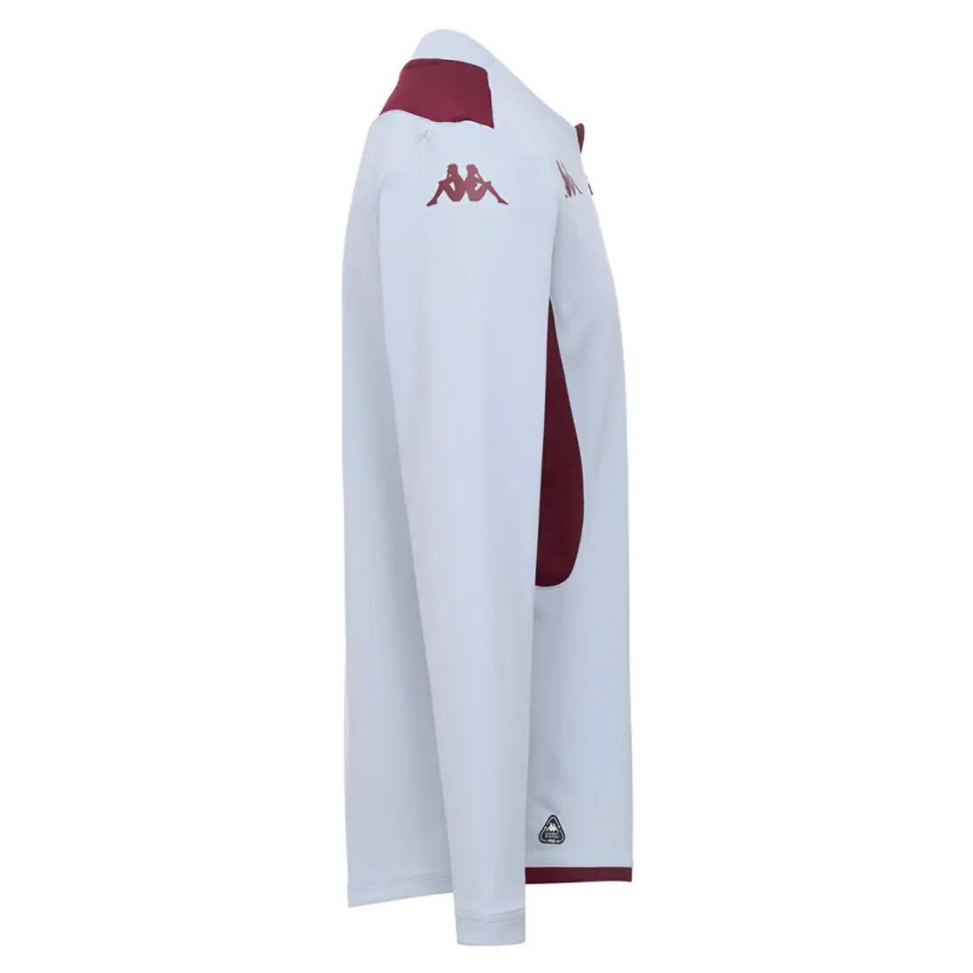 Sudadera ¼ zip Union Bordeaux Bègles Muzira Kappa Gris 3/3