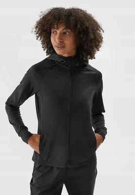 Dames sporttrui met ritssluiting, sneldrogend.
