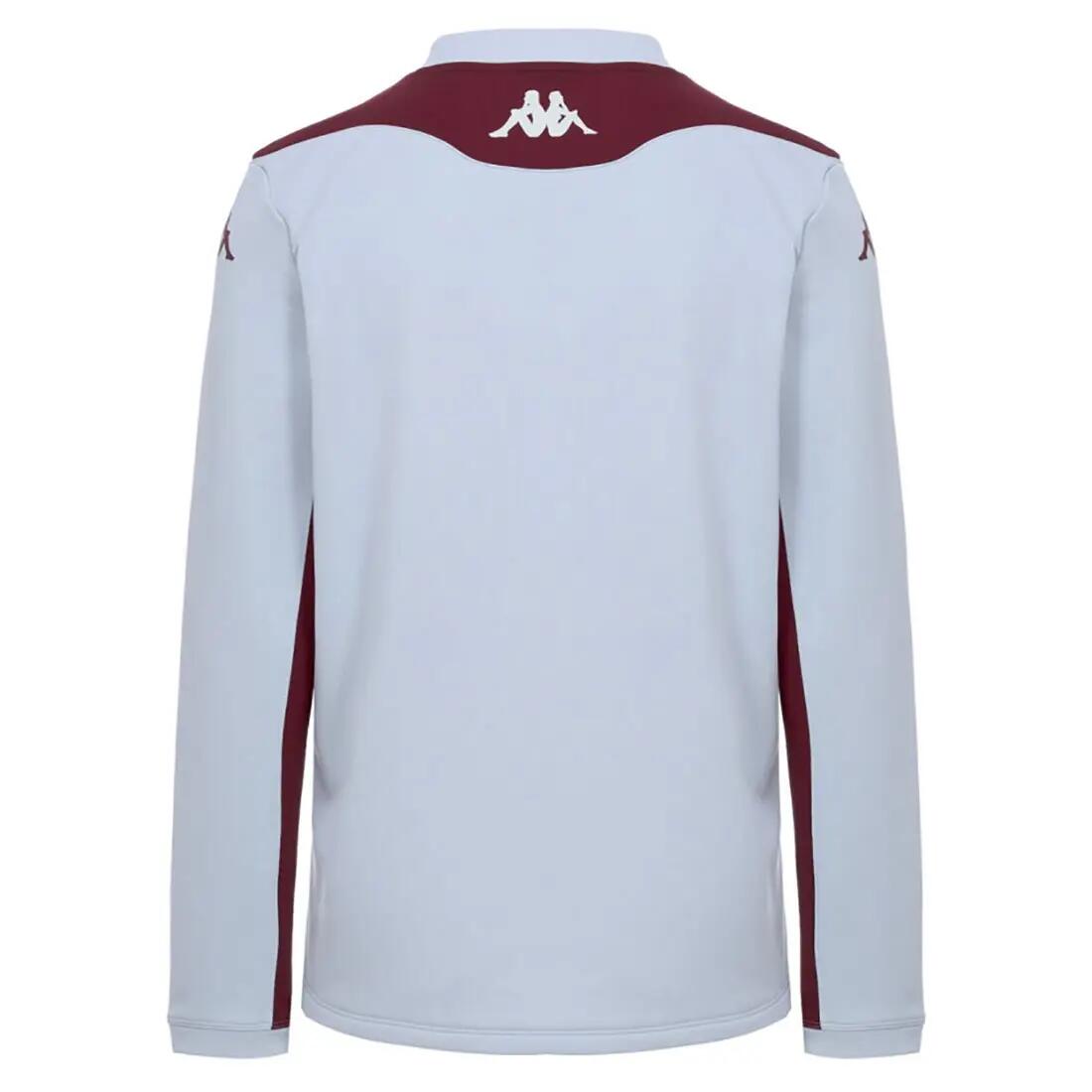 Sudadera ¼ zip Union Bordeaux Bègles Muzira Kappa Gris 2/3