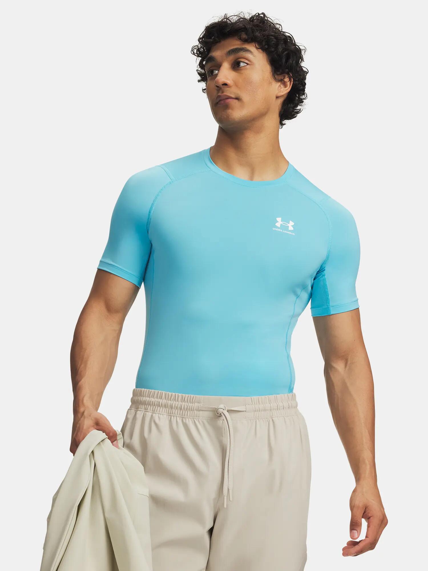 Férfi póló Under Armour HEATGEAR Comp SS 1/3