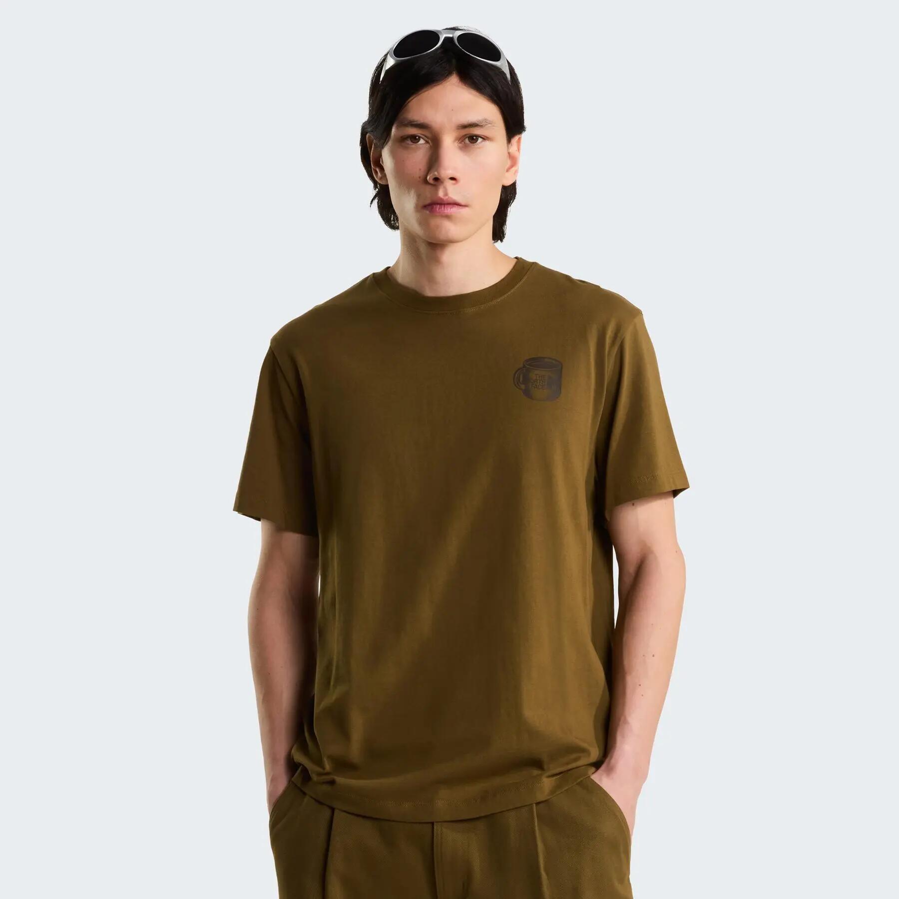 T-shirt sportiva da uomo THE NORTH FACE BASECAMP BARISTA 3/6
