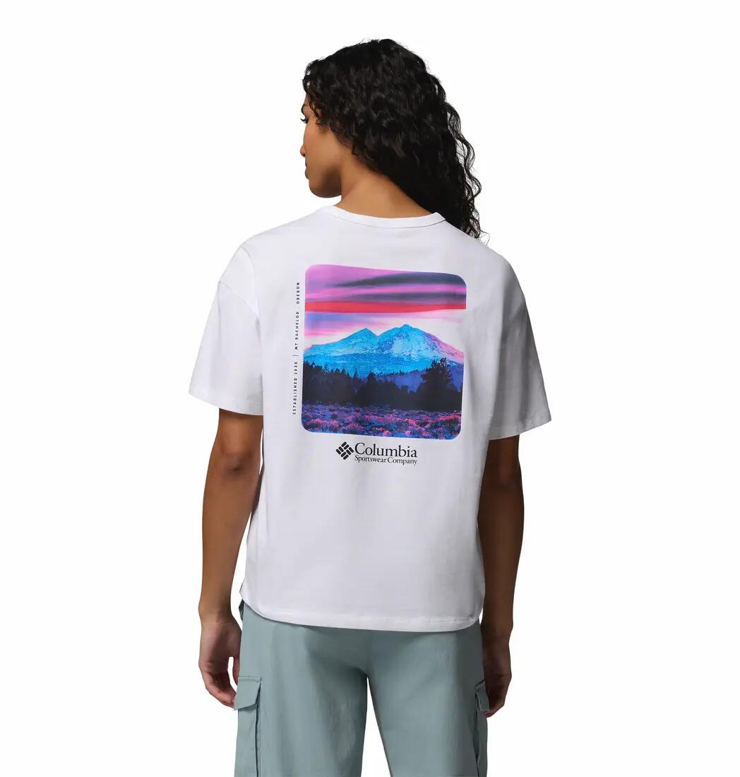 Camiseta esportiva feminina Columbia CSC HEAVYWEIGHT 2/5