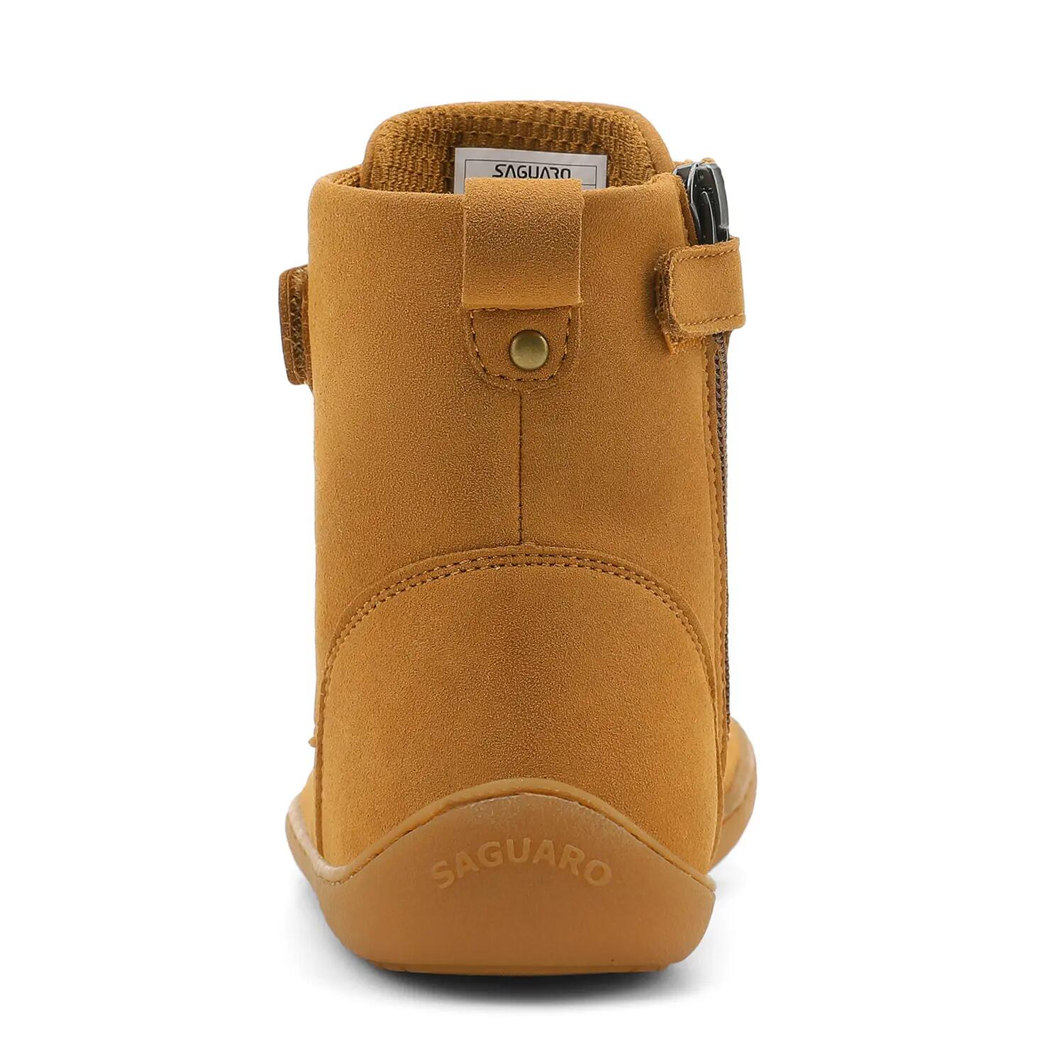 Saguaro Barefoot Ambition I Kids – Bottes d’hiver urbaines minimalistes Camel 8/8