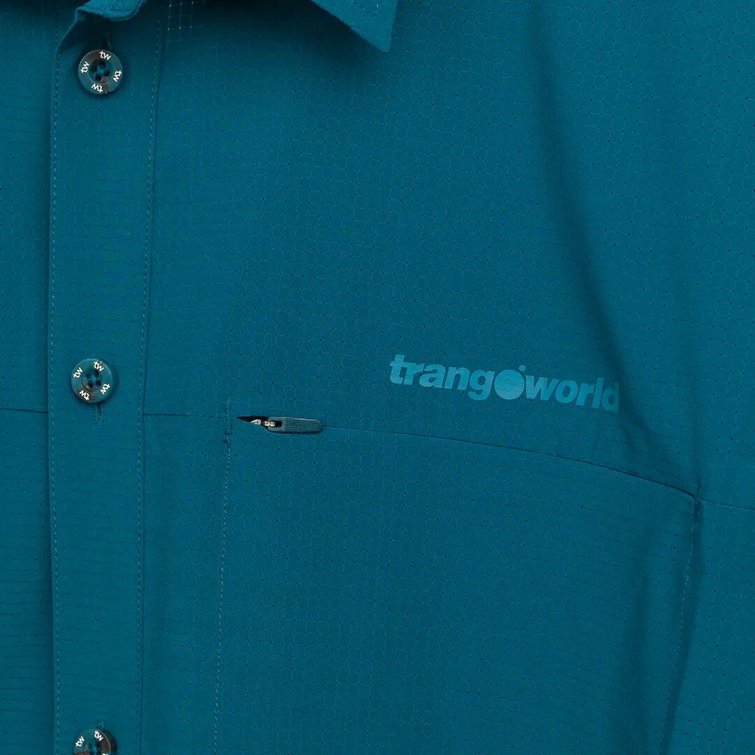 Camisa mangas largas para Hombre Trangoworld Vignemale df Azul 3/3