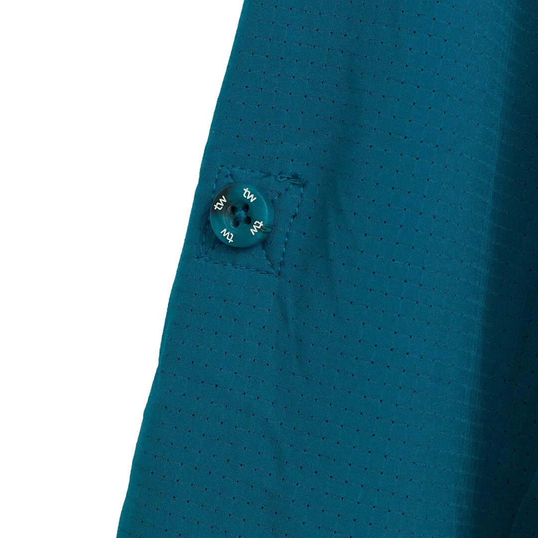 Camisa mangas largas para Hombre Trangoworld Vignemale df Azul 2/3