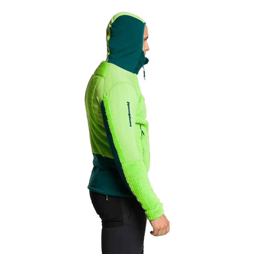 Forro polar para Hombre Trangoworld Trx2 loft evo Verde/Verde 3/5