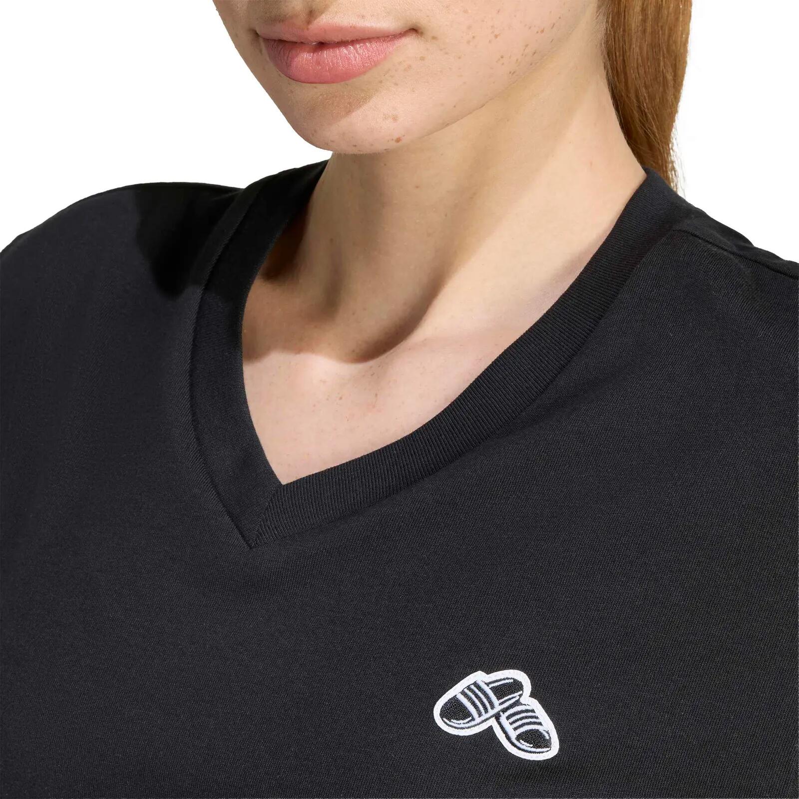 Koszulka damska ADIDAS SLIDE VNECK S 6/6
