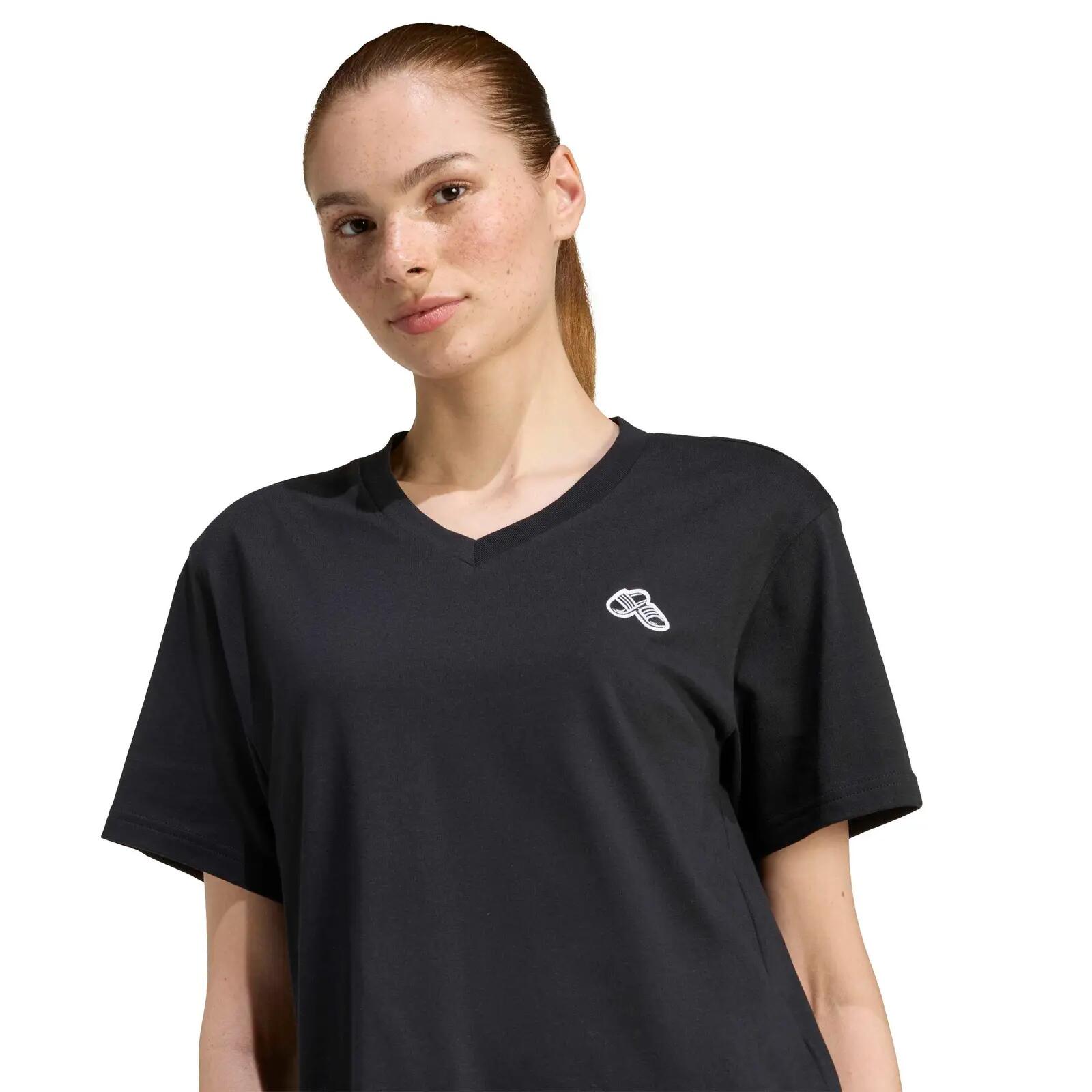 Koszulka damska ADIDAS SLIDE VNECK S 5/6