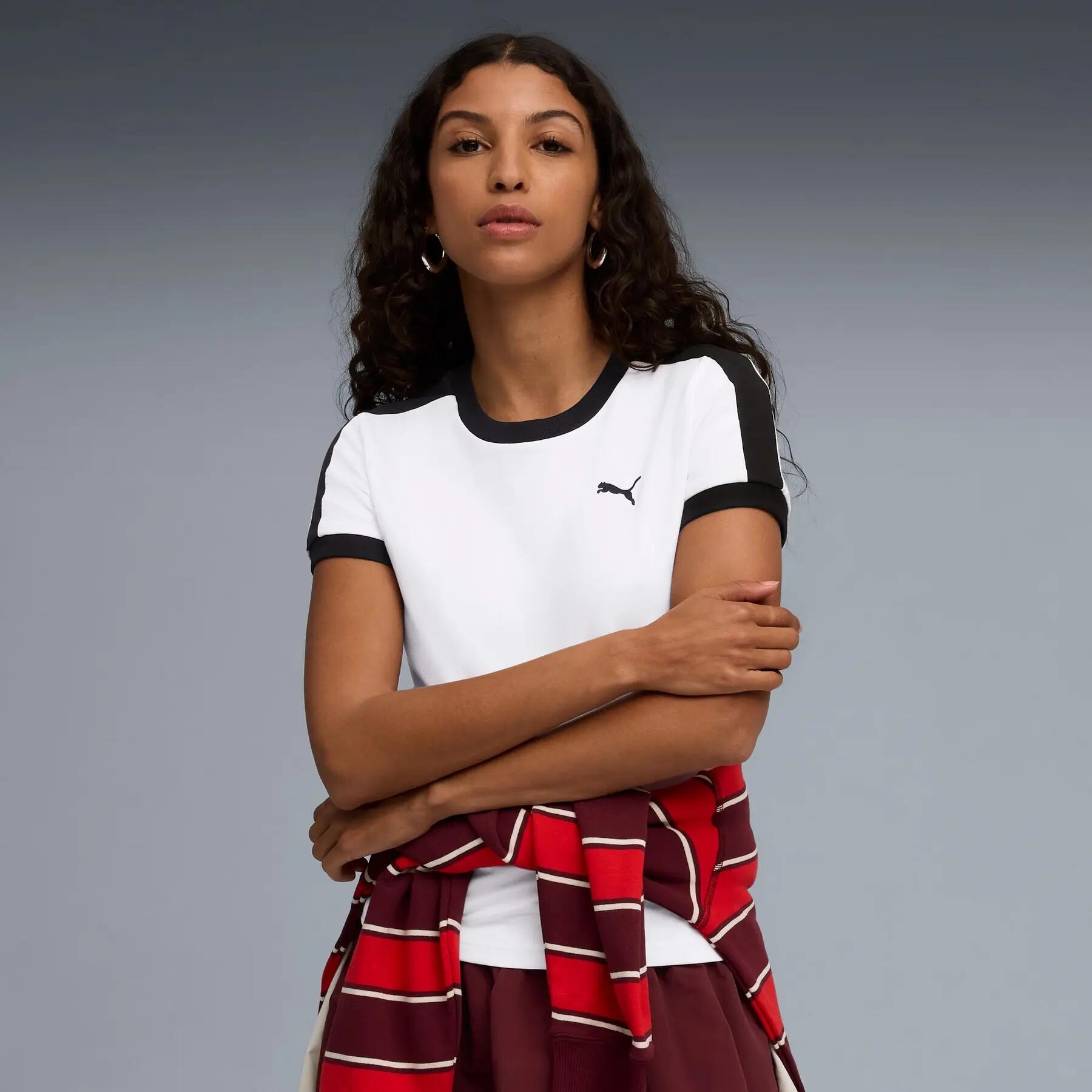 T-shirt de sport Puma T7 SLIM pour femme 3/7