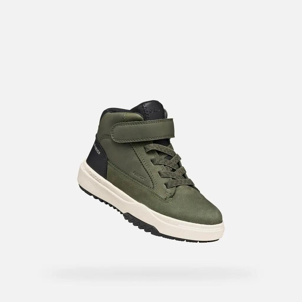 Bottes Garçon BUNSHEE BOY Vert Militaire 5/7