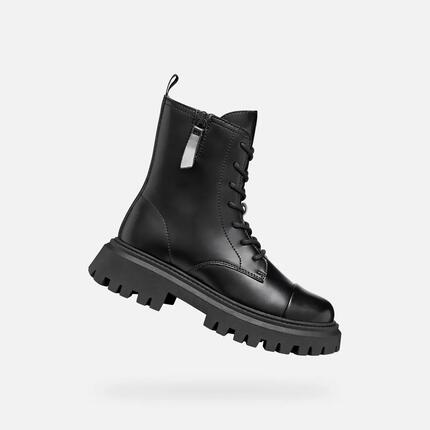 Bottines Fille J MAQUINNENS GIRL Noir