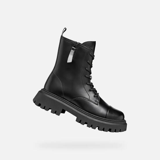 Bottines Fille J MAQUINNENS GIRL Noir