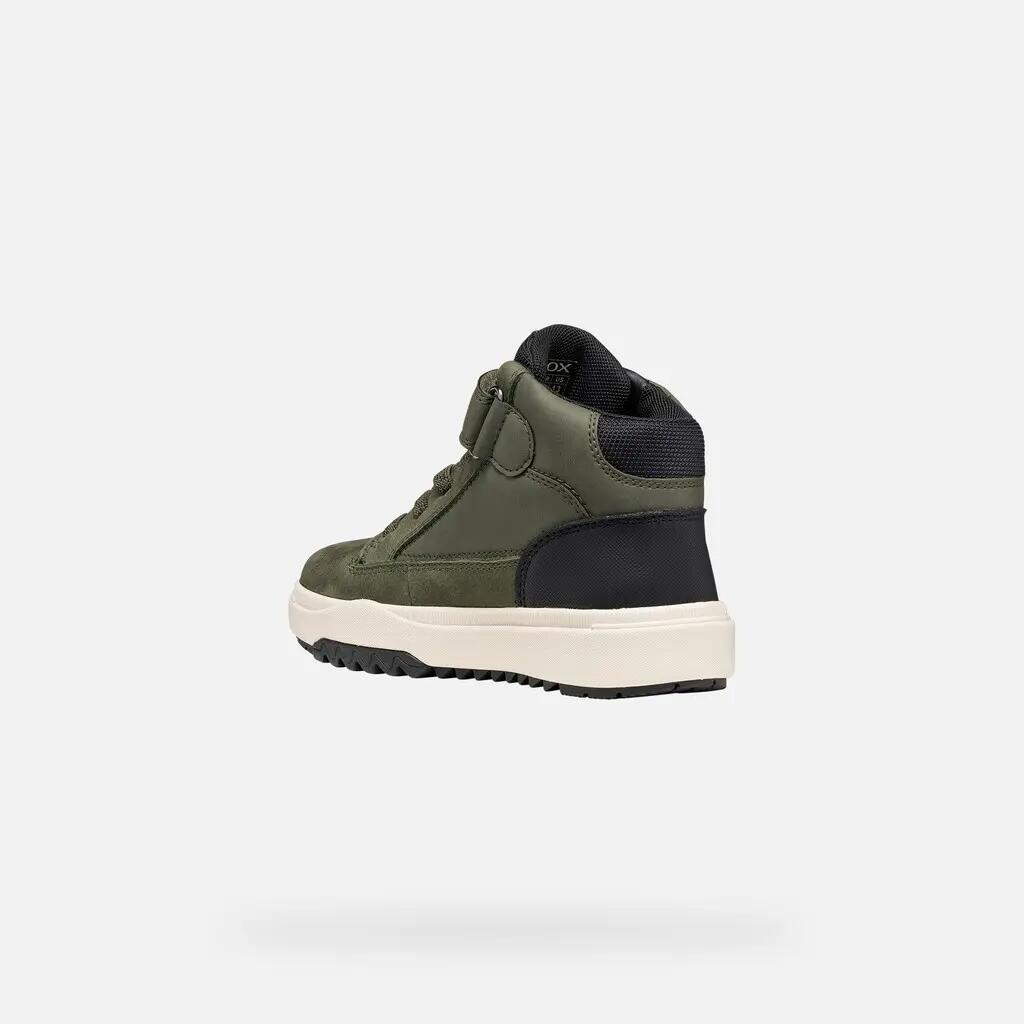 Bottes Garçon BUNSHEE BOY Vert Militaire 4/7